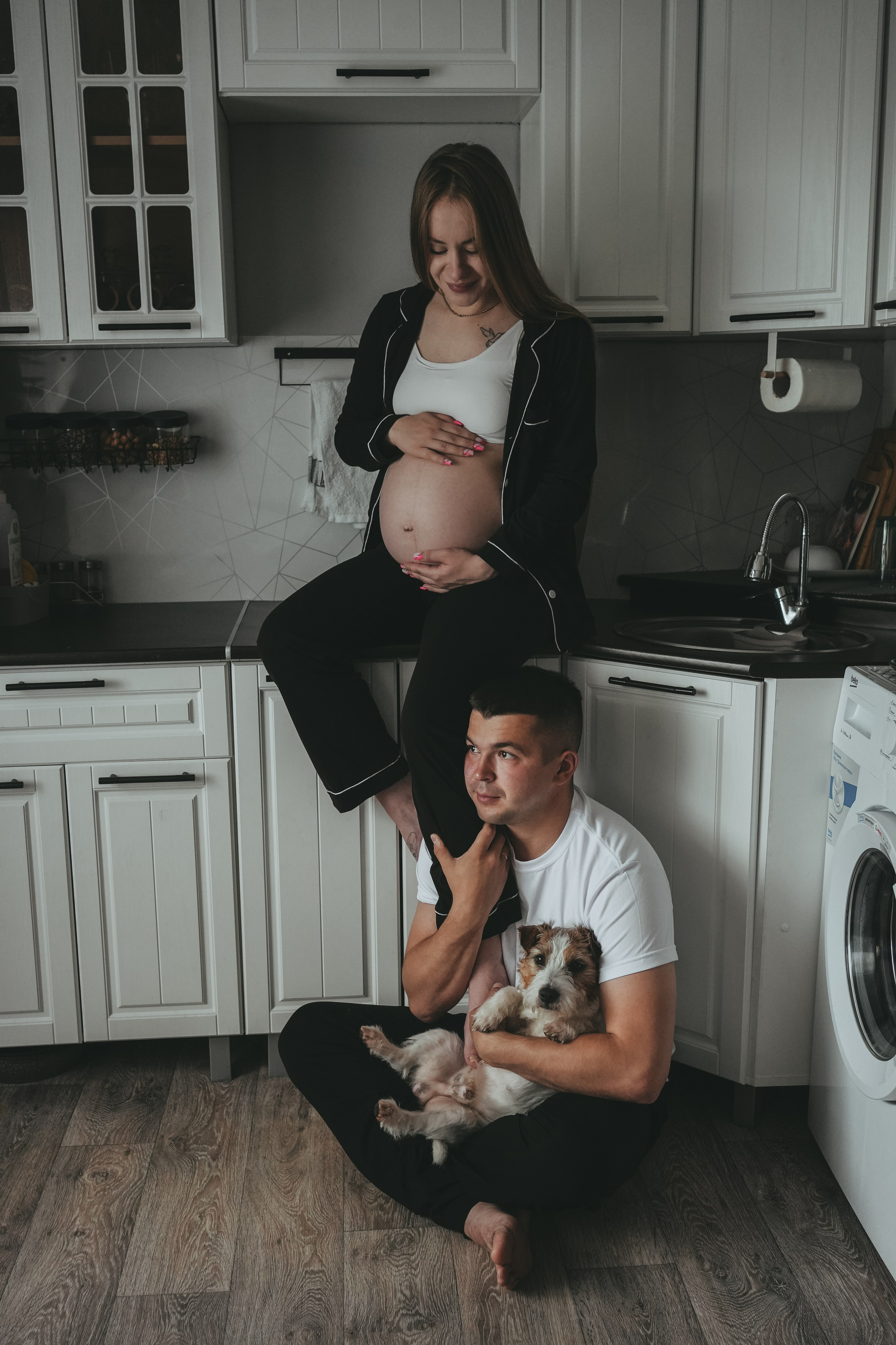 Иван, Мария и Майло. Семейный и детский фотограф Плесецк, Мирный Марина Забабурина