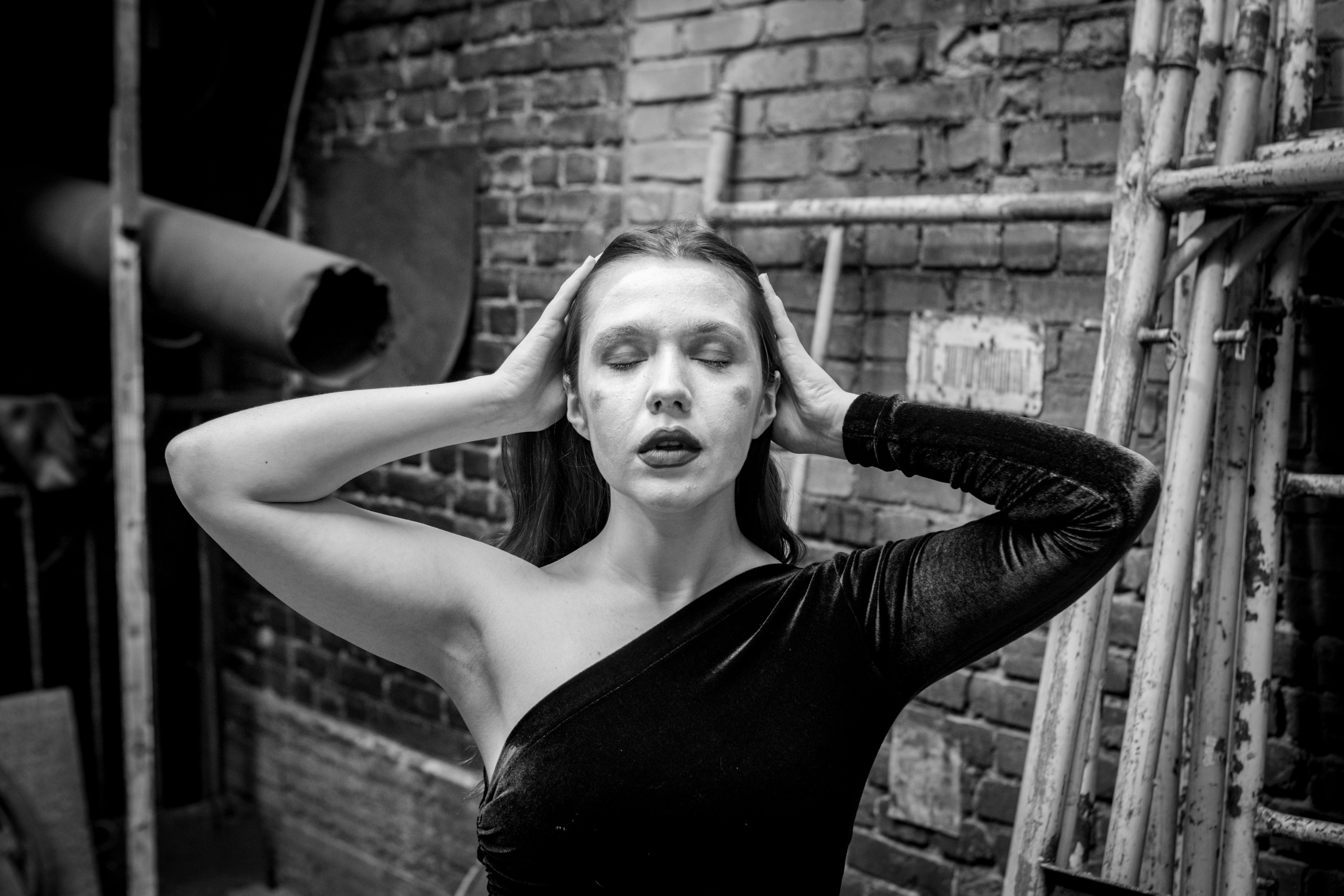 девушка с гримом фотосессия