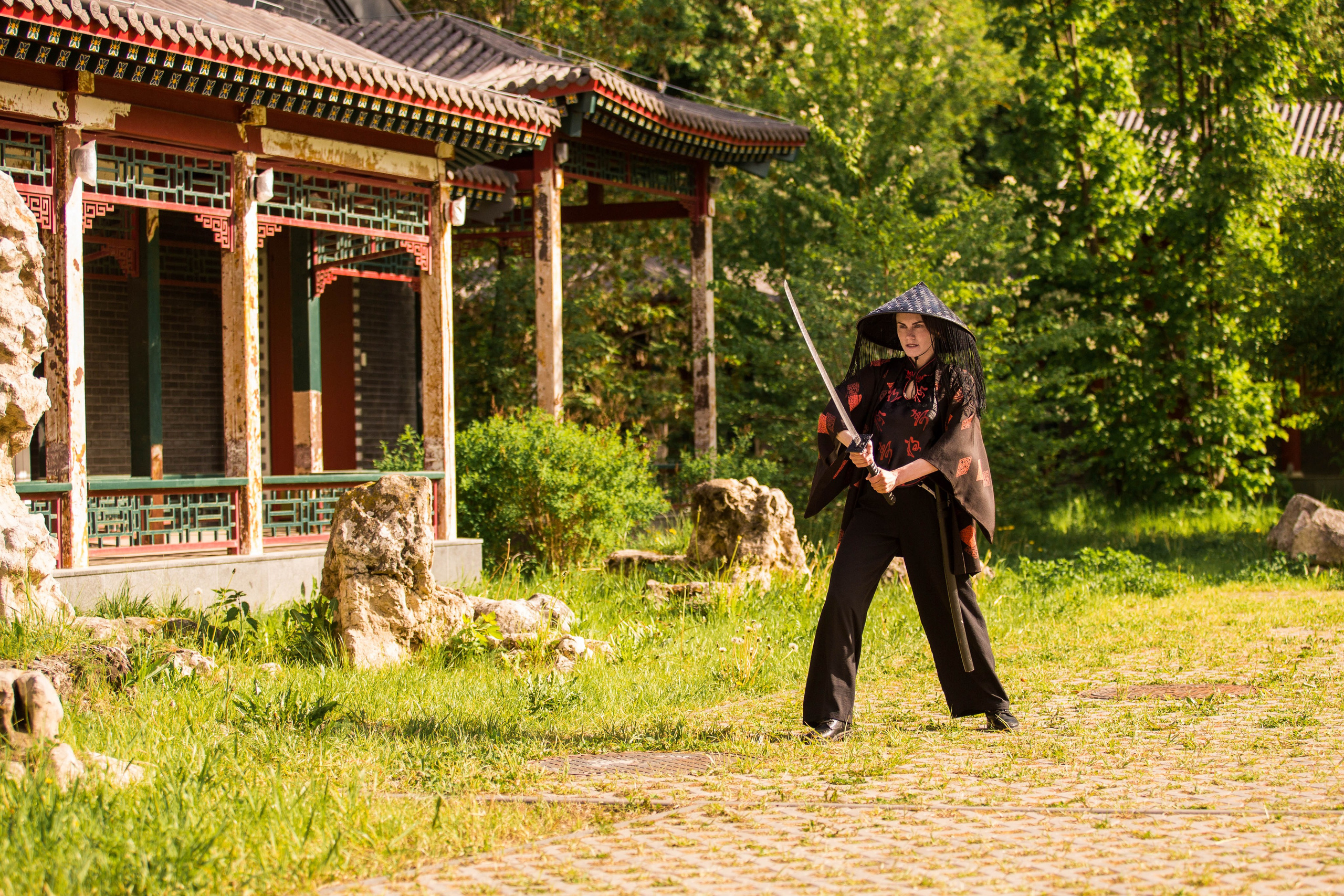 Парк Хуамин в Москве и фотосессия в китайском стиле. Семейный и детский фотограф в Москве Мария Быкова