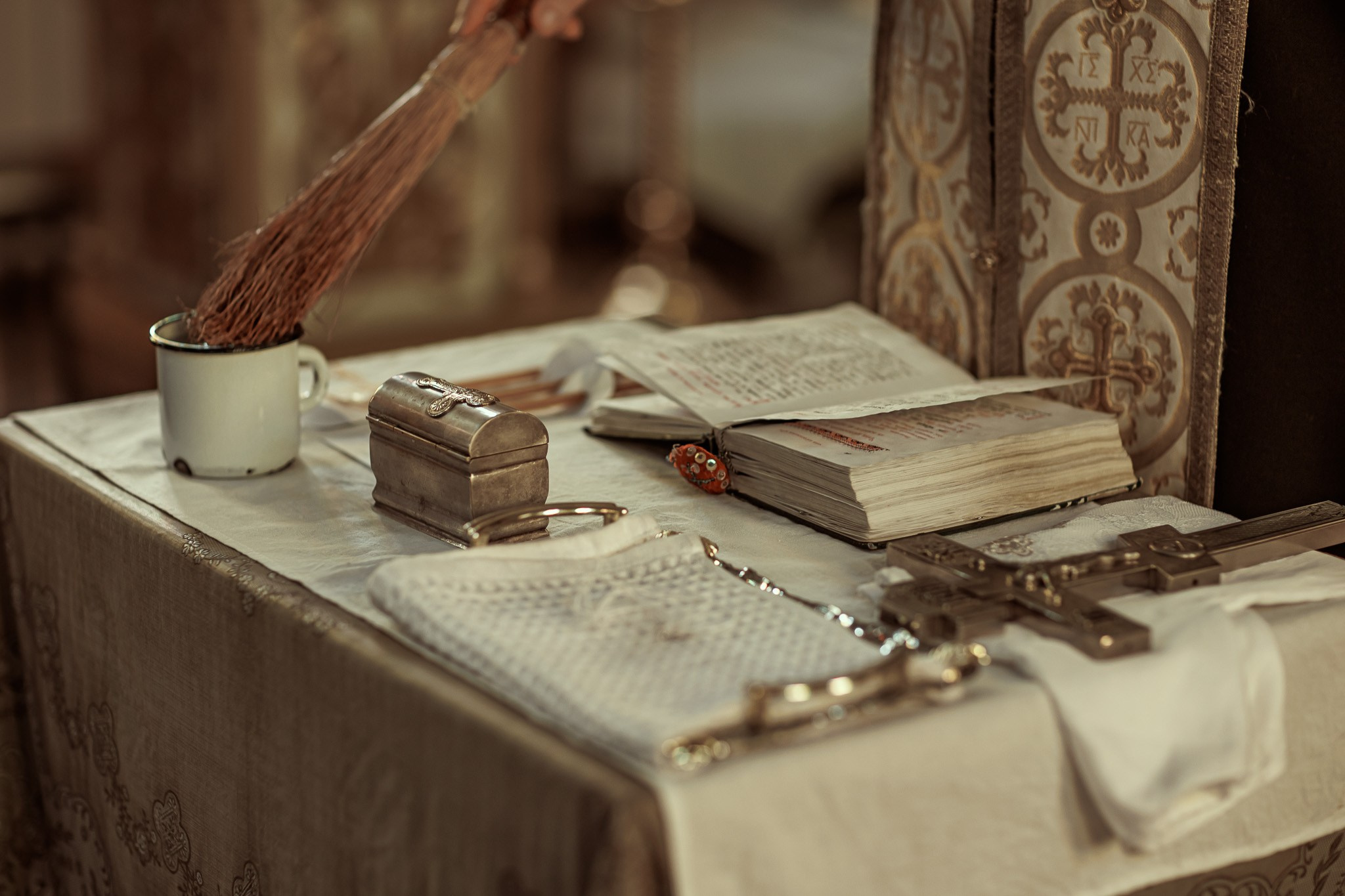 Таинство Крещения Алевтины. 23.03. Детский семейный фотограф в Абинске