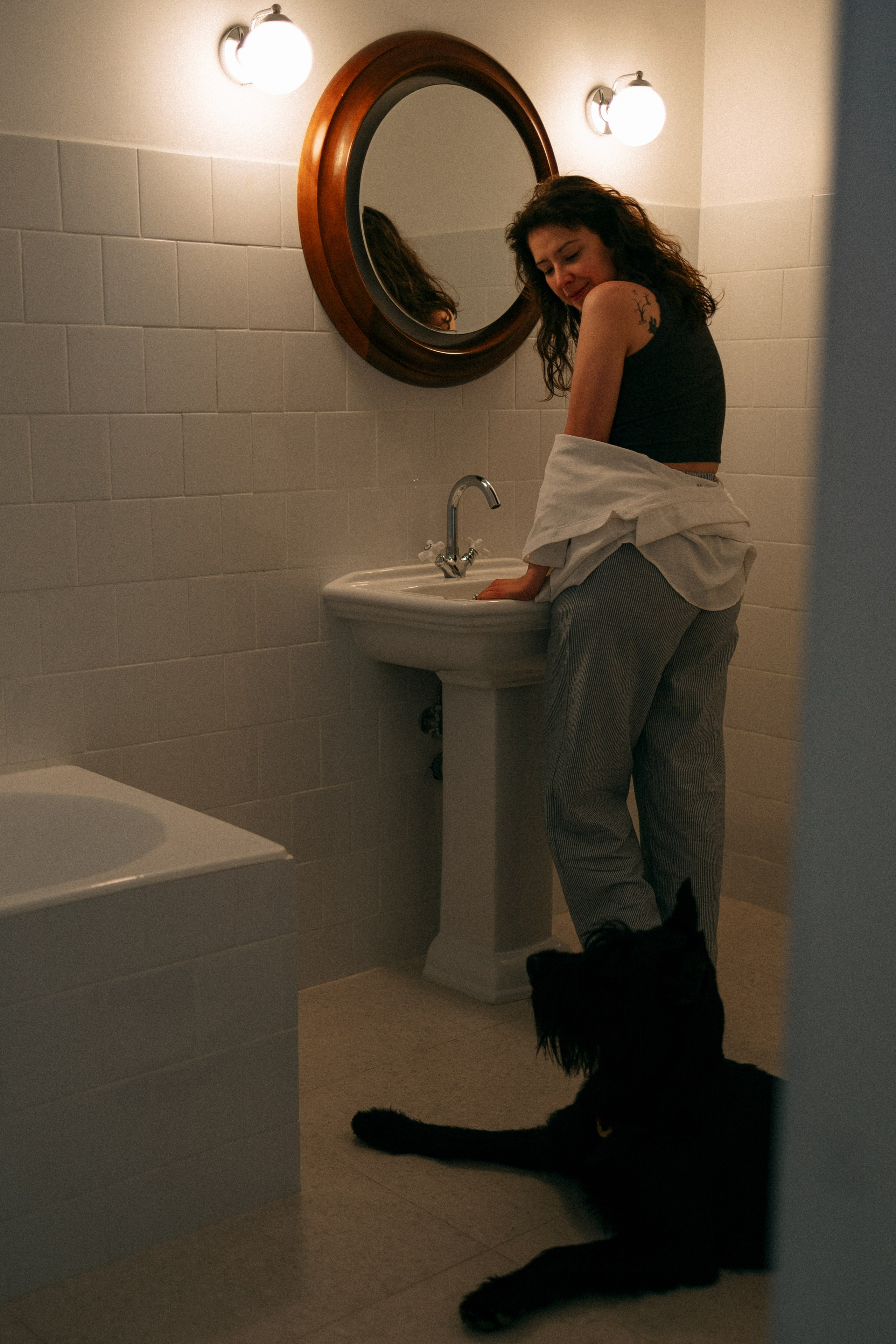 Умбра и Даша. Фотограф анималист Анастасия Пикей