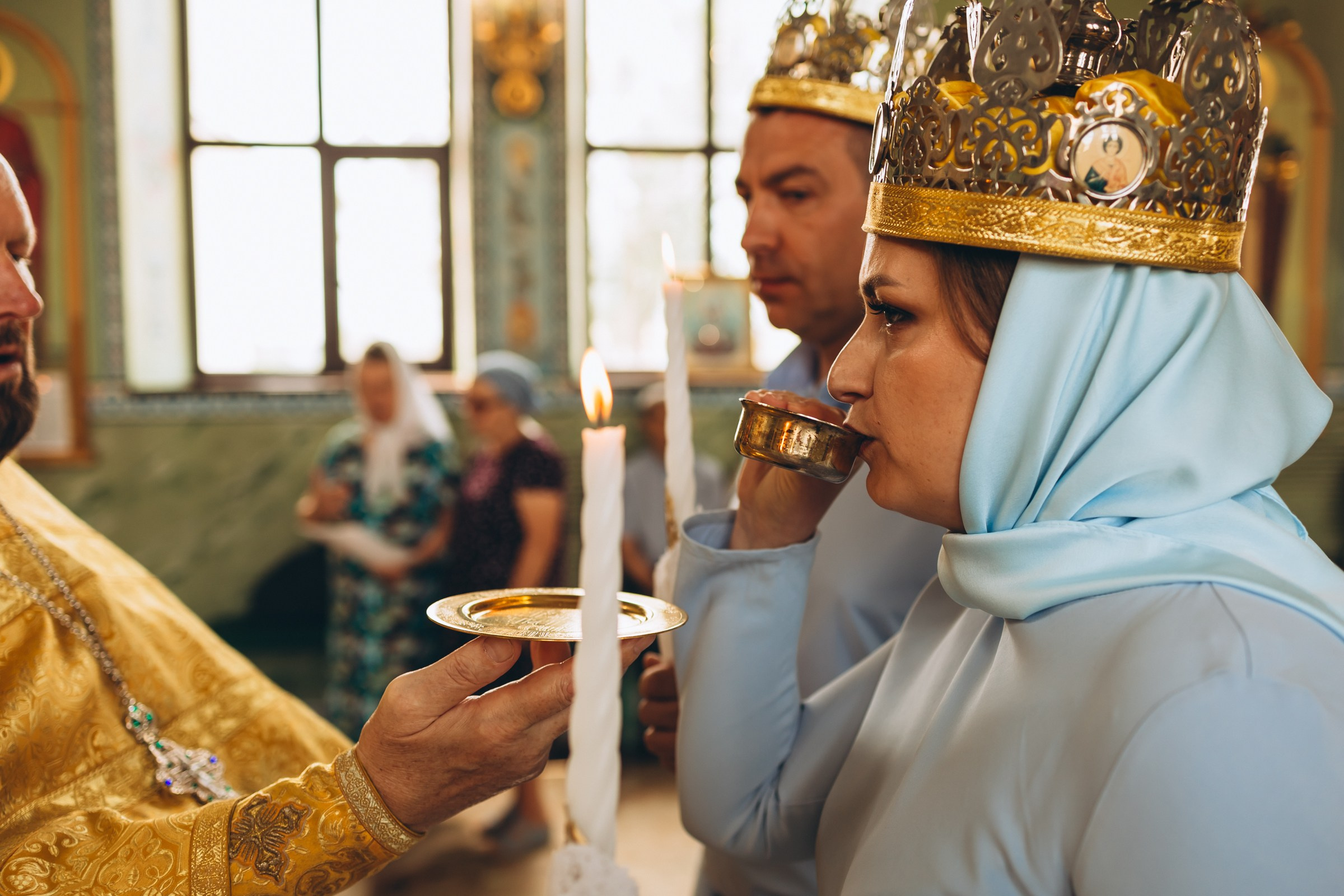 Венчание Александра и Юлии. Семейный фотограф в Волгодонске Краченцева Анна