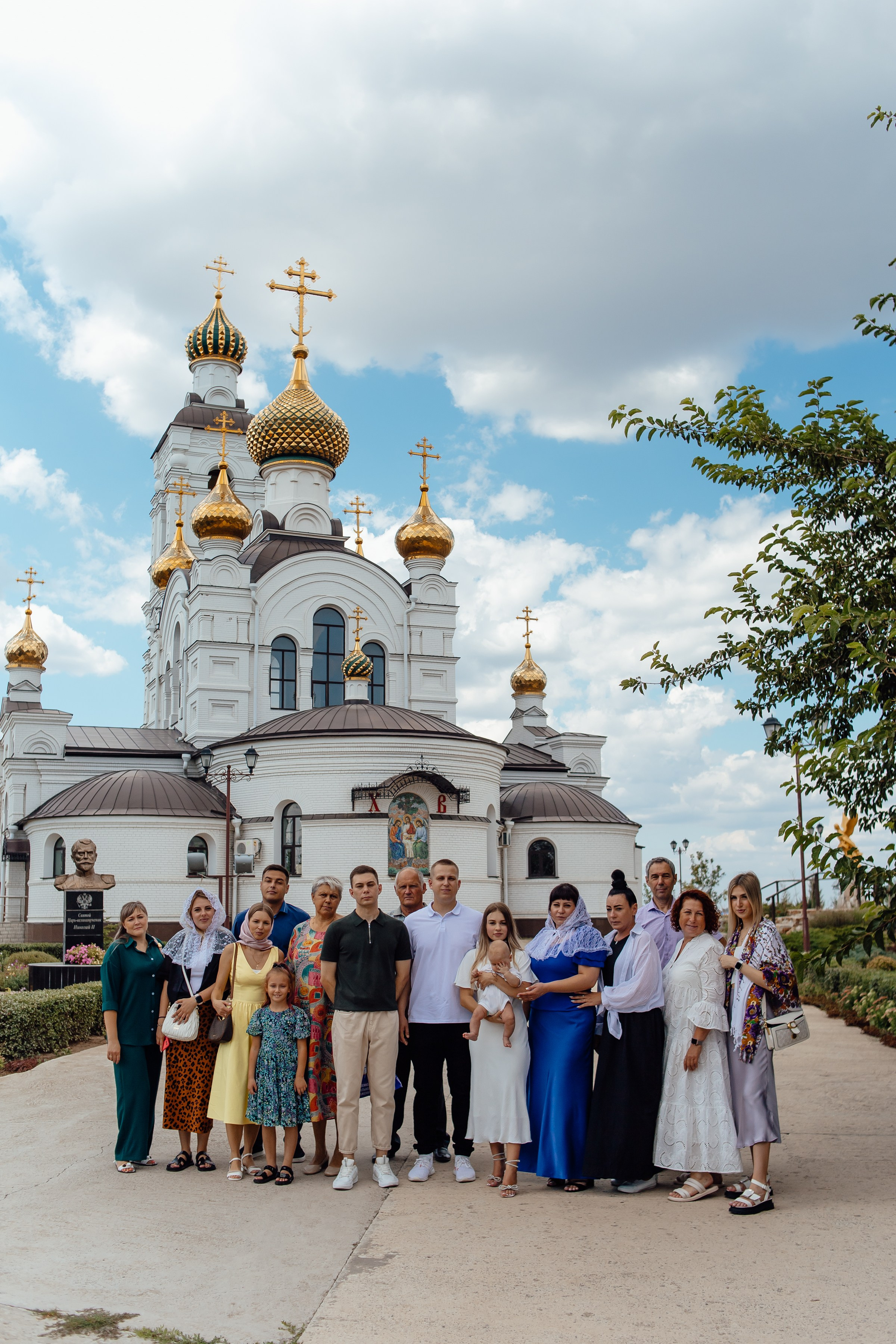 Крещение Мирона. Семейный фотограф в Волгодонске Краченцева Анна