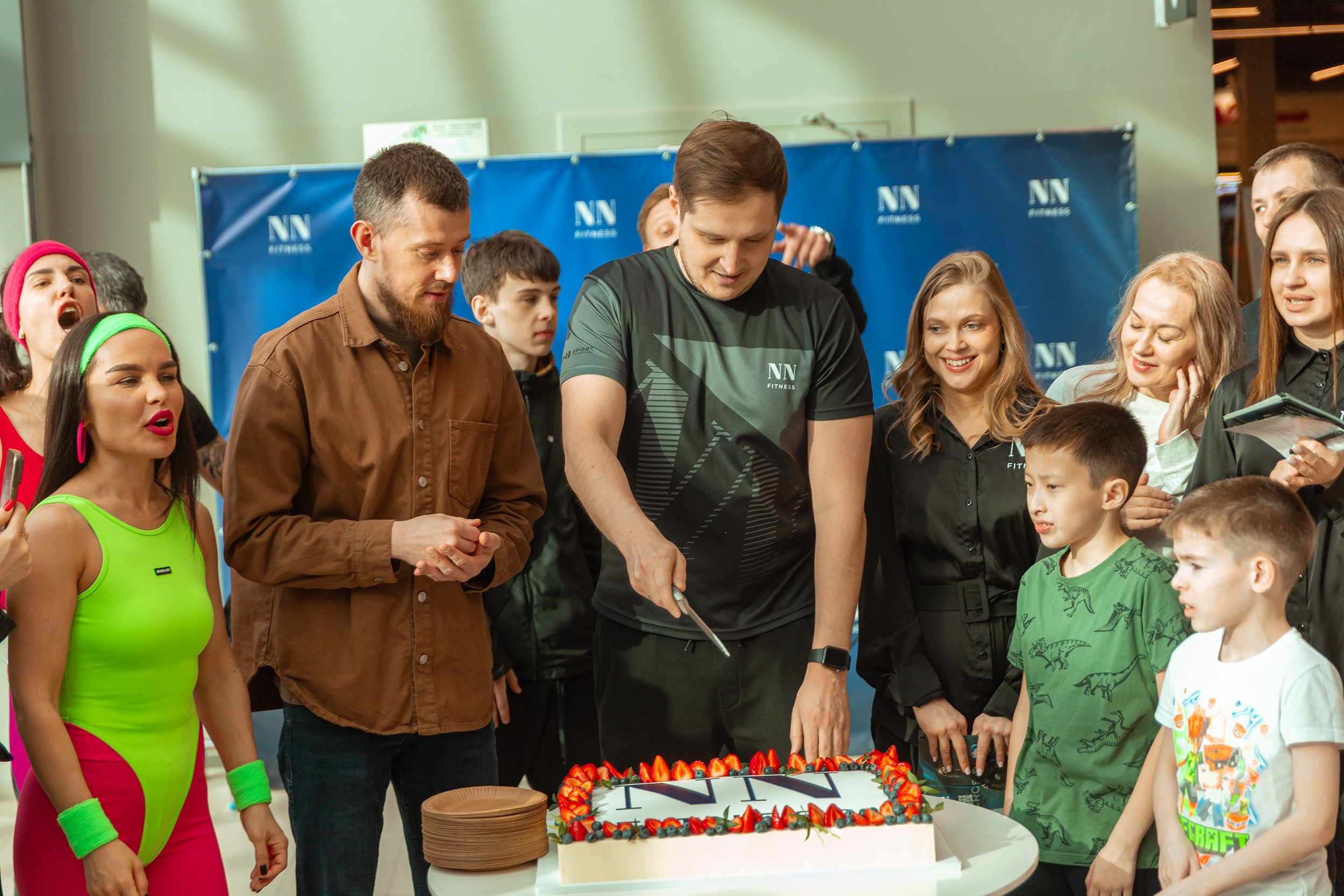 День рождения фитнес зала NN fitnes. Фотограф Тюмень