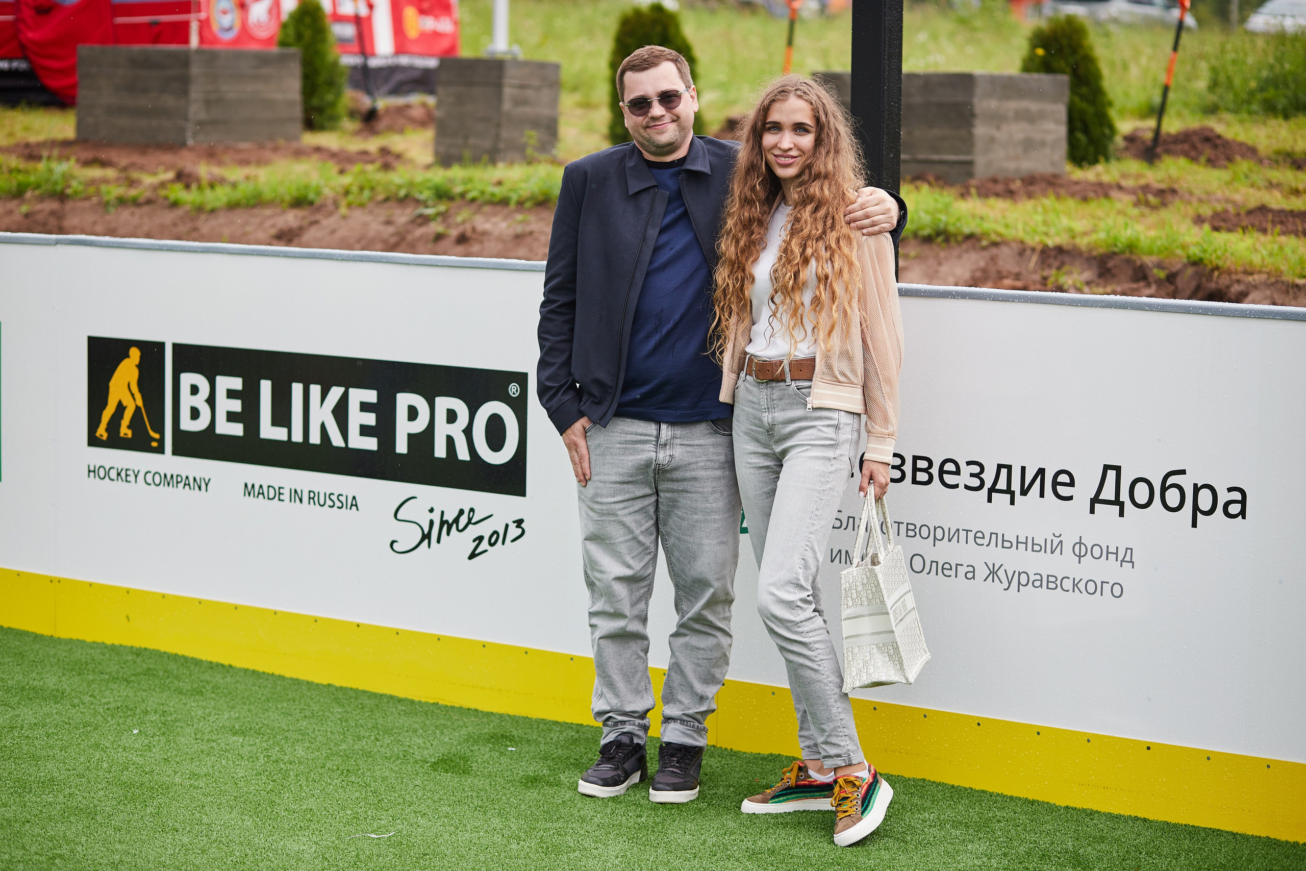 Открытие хоккейной площадки с Федором Конюховым. Репортажный Фотограф