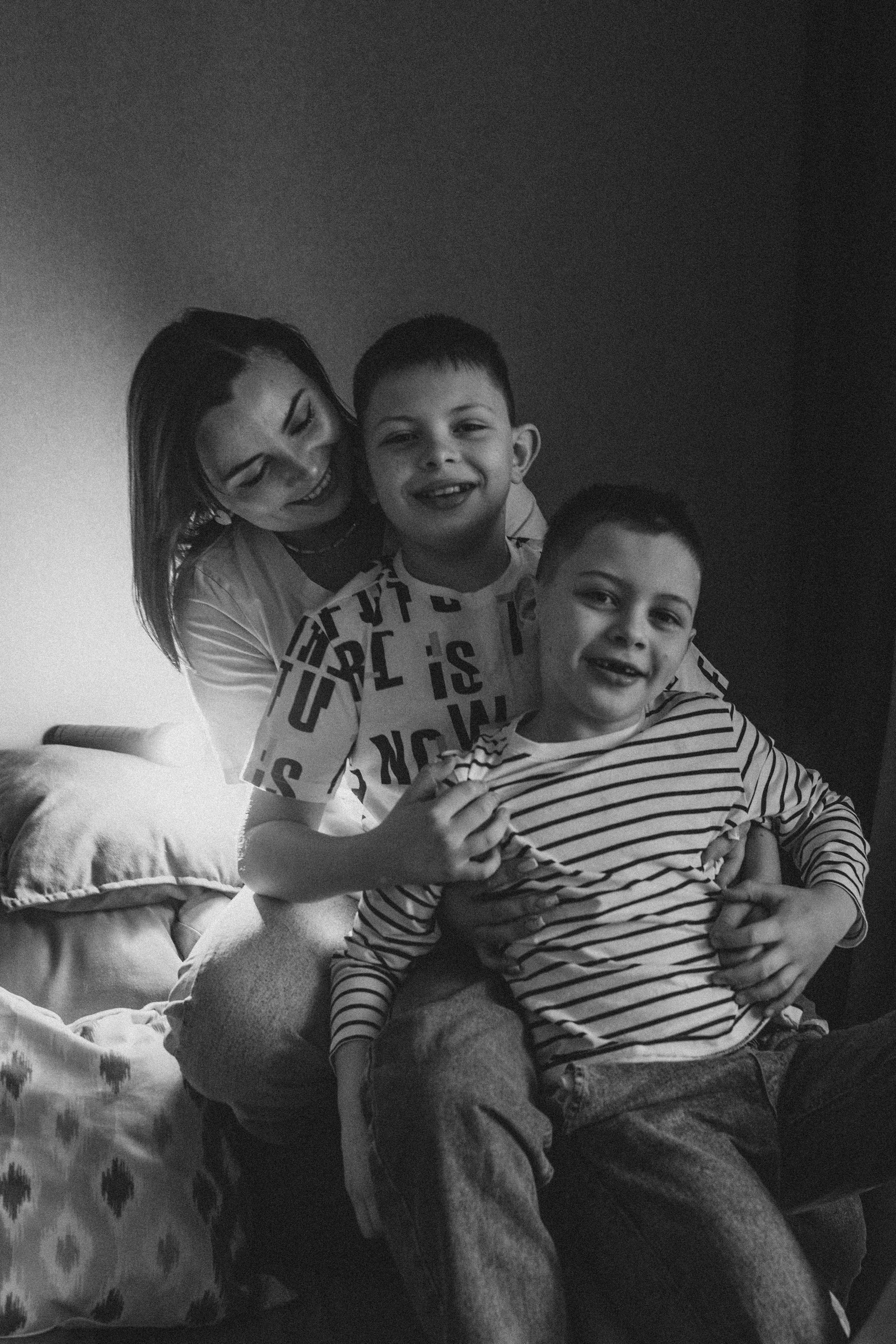 Татьяна, Захар, Миша. Семейный и домашний фотограф в Москве и МО Королева Валерия