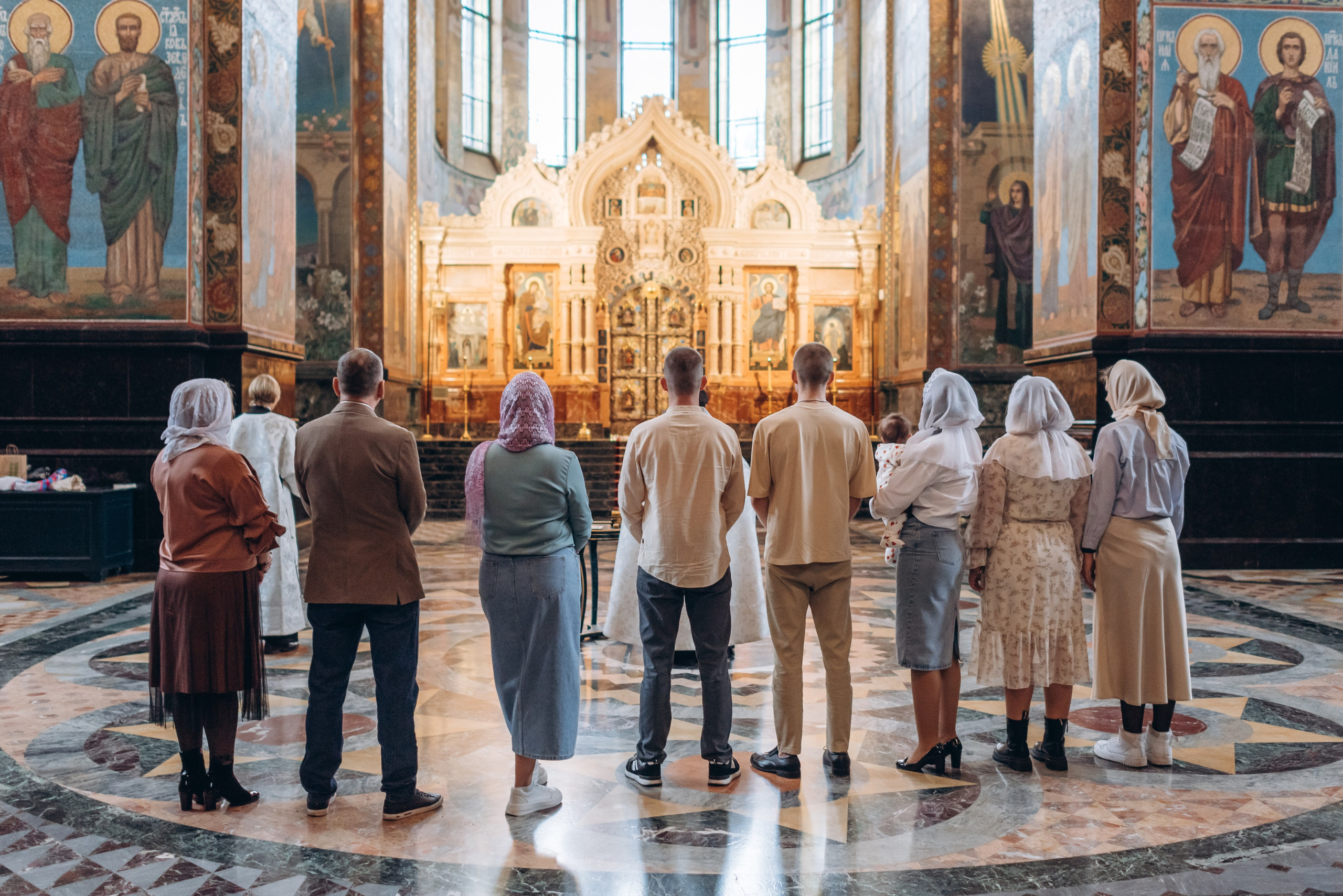 Крещение. Фотограф Кирилл Друлин