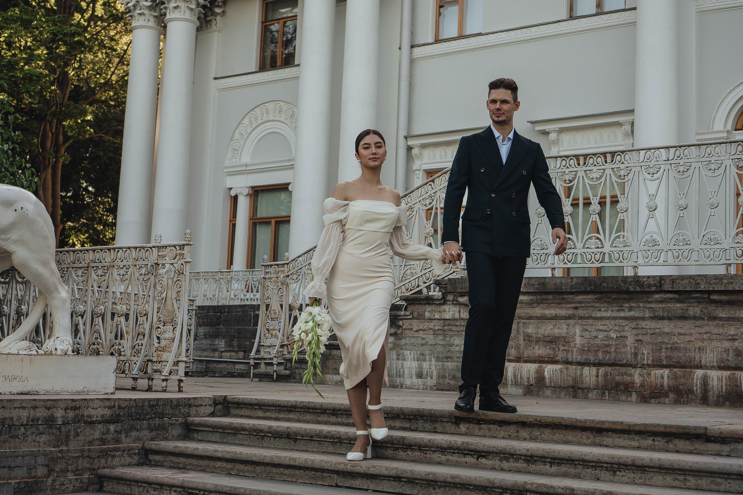 СВАДЕБНАЯ СЬЕМКА НА РАССВЕТЕ НА ЕЛАГИНОМ ОСТОРОВЕ. Профессиональный фотограф, Санкт-Петербург — Виктория Богомолова