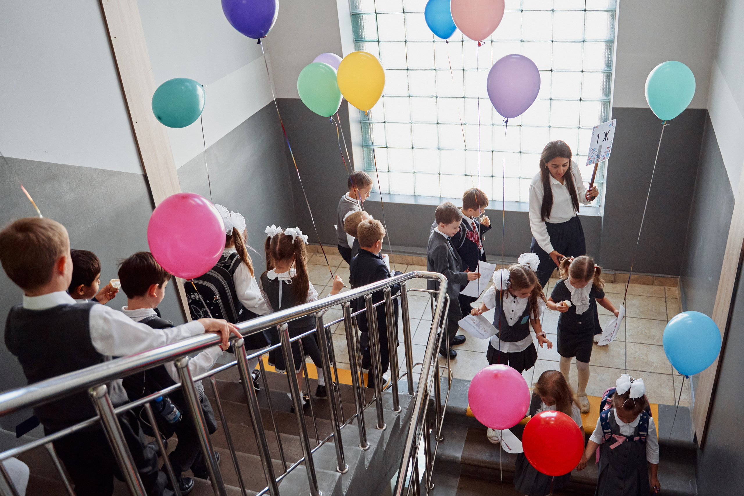 1 сентября 1Ж класс. Фотограф Москва Арина Клокова