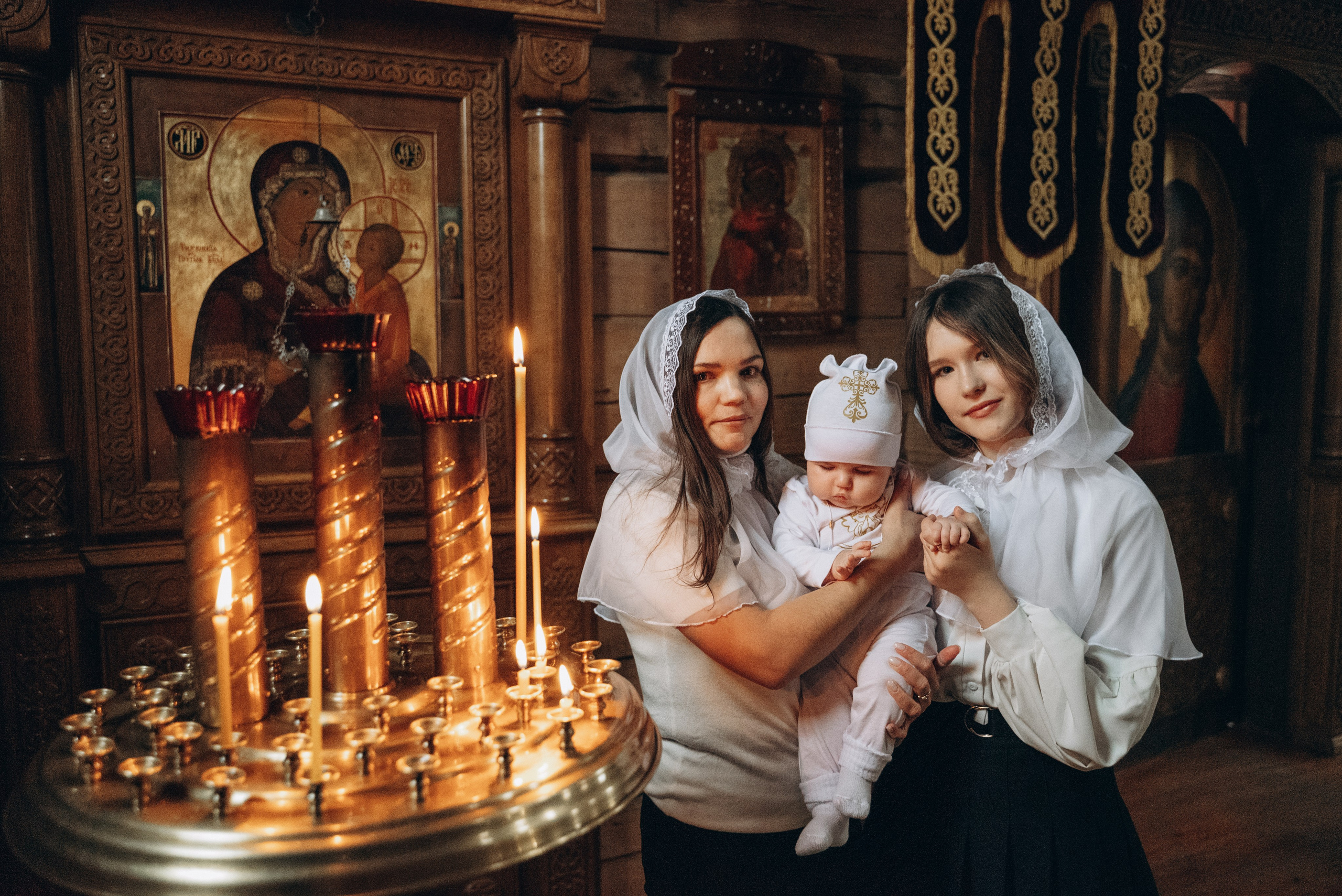 Крещение Назара. Семейный фотограф в Минске Дарья Дреко