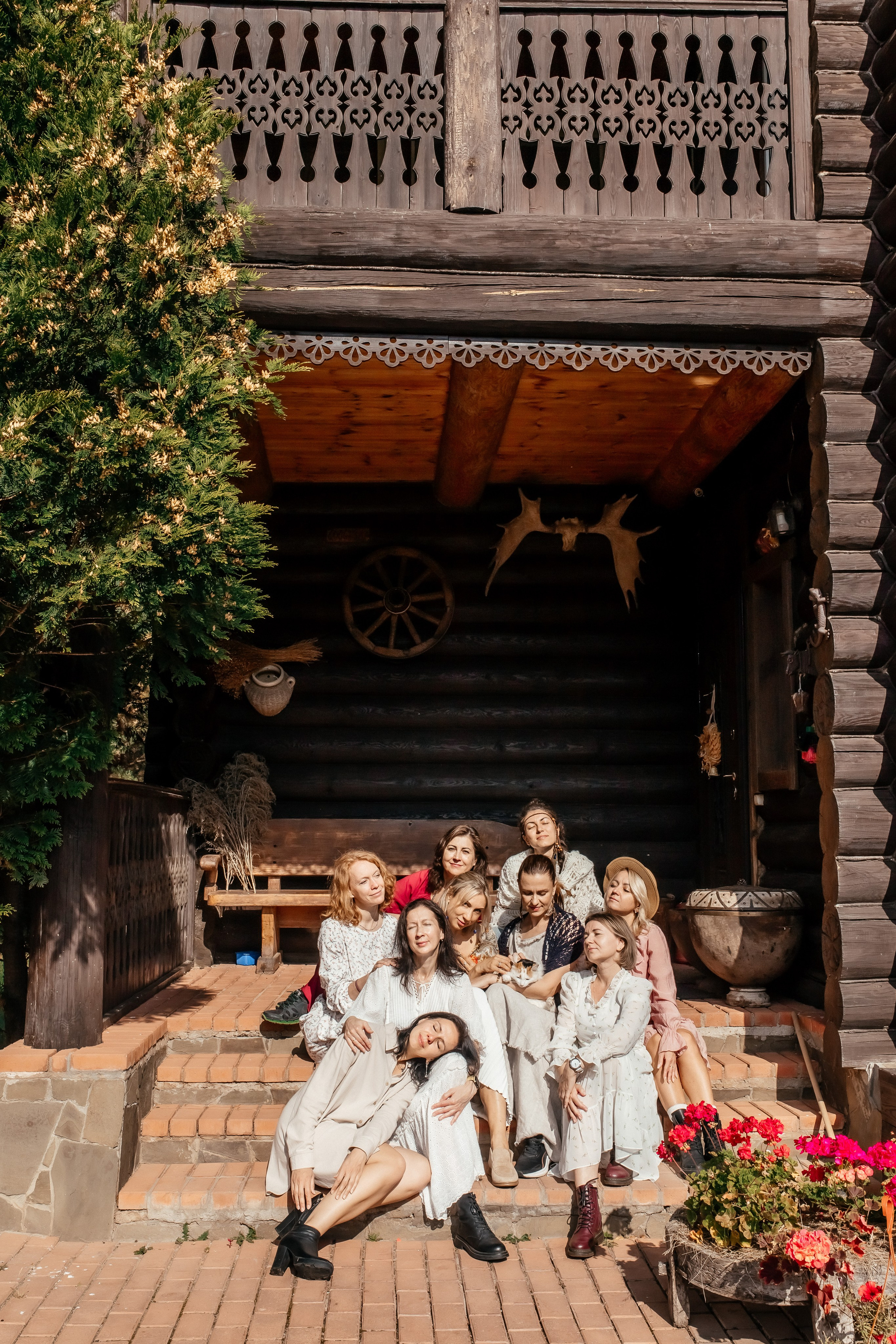 И снова вместе! Йога дача!. Профессиональный фотограф, Москва |Видное Елена Елизарова