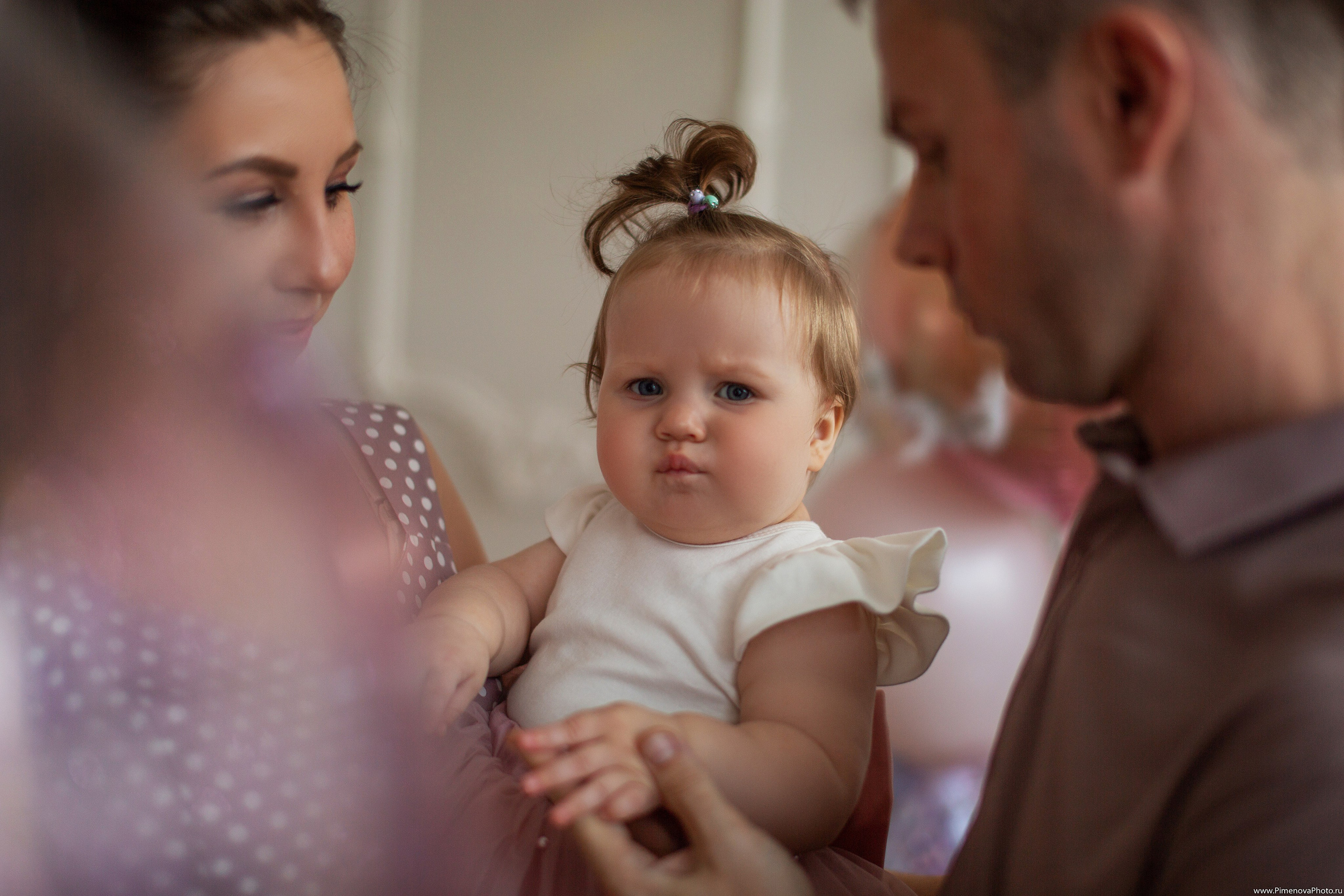 День Рождения Ксении, 1 год. Семейный и детский фотограф в Петрозаводске