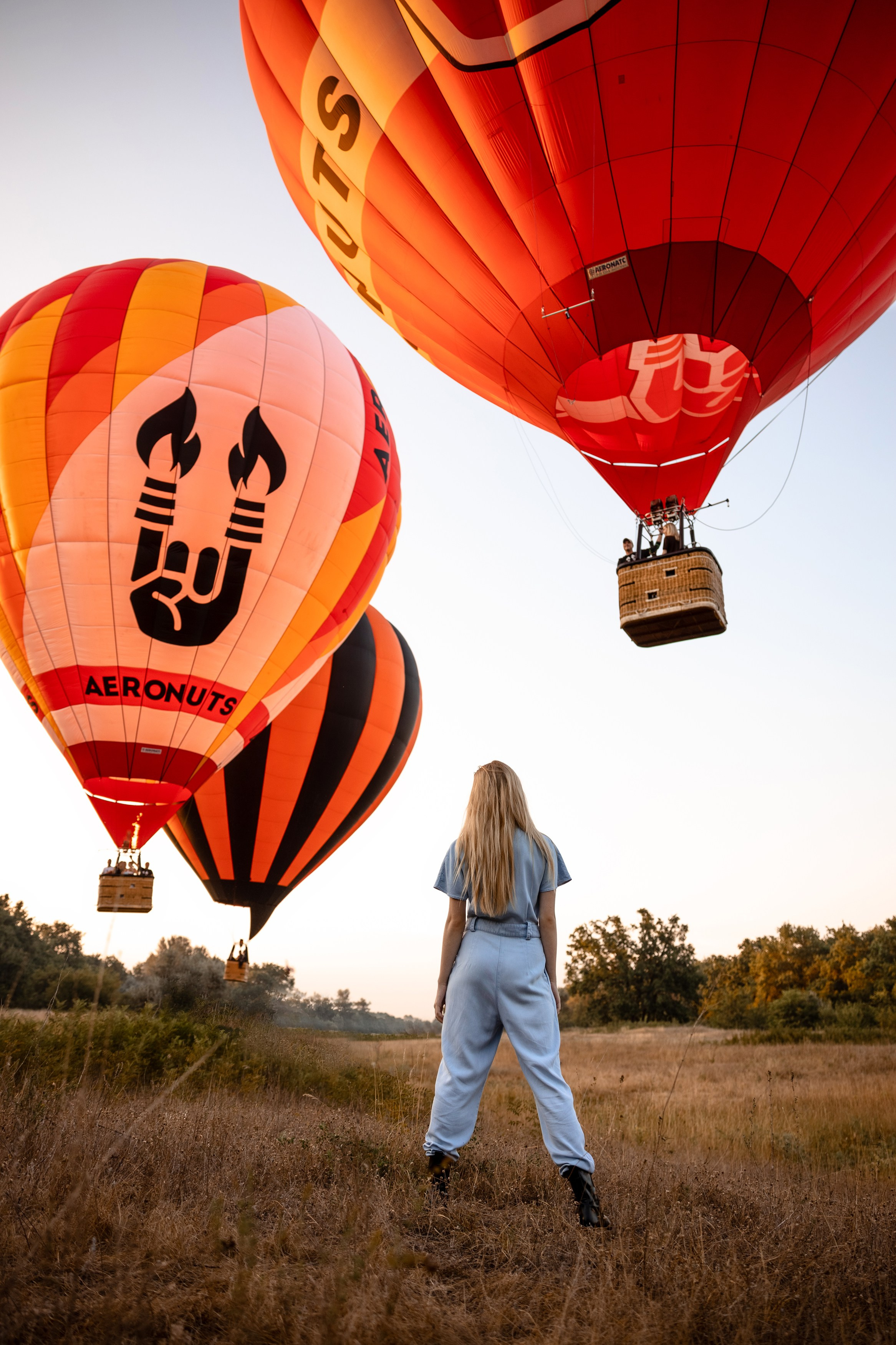 Ксюша, воздушный шар. Татьяна Мирзоян