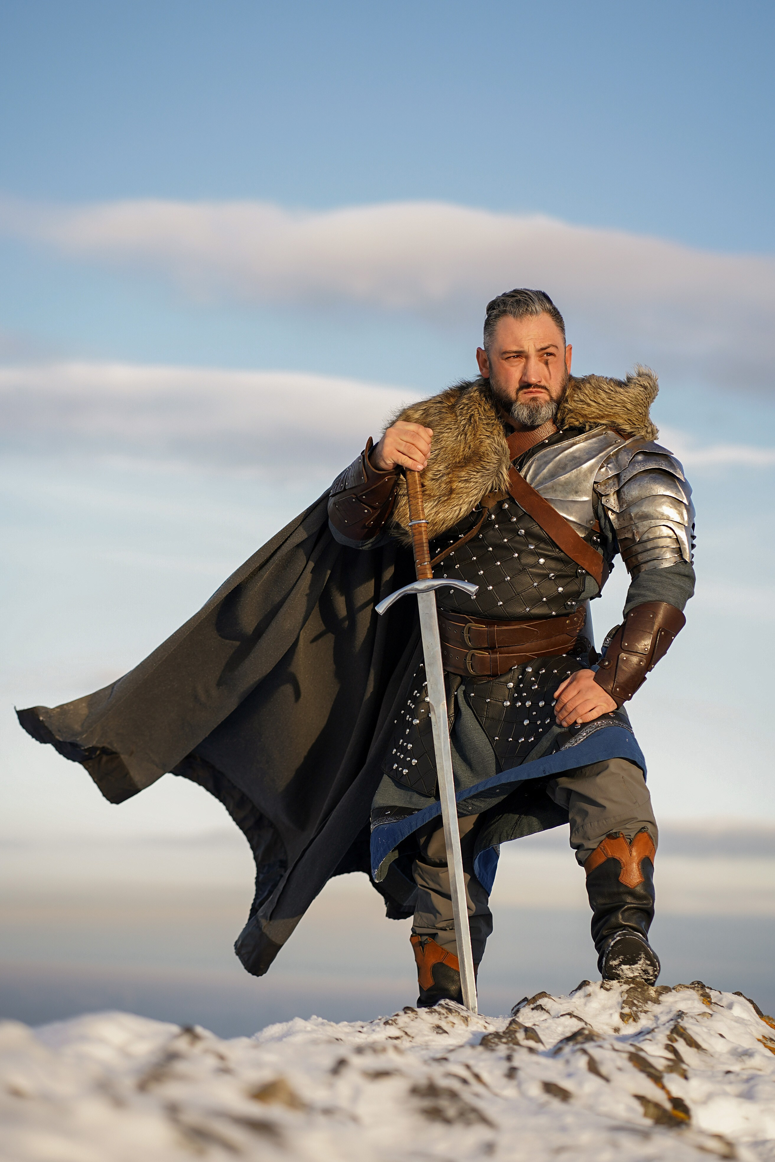 Фотосессия в стиле викингов | Фотосъемка в скандинавском стиле