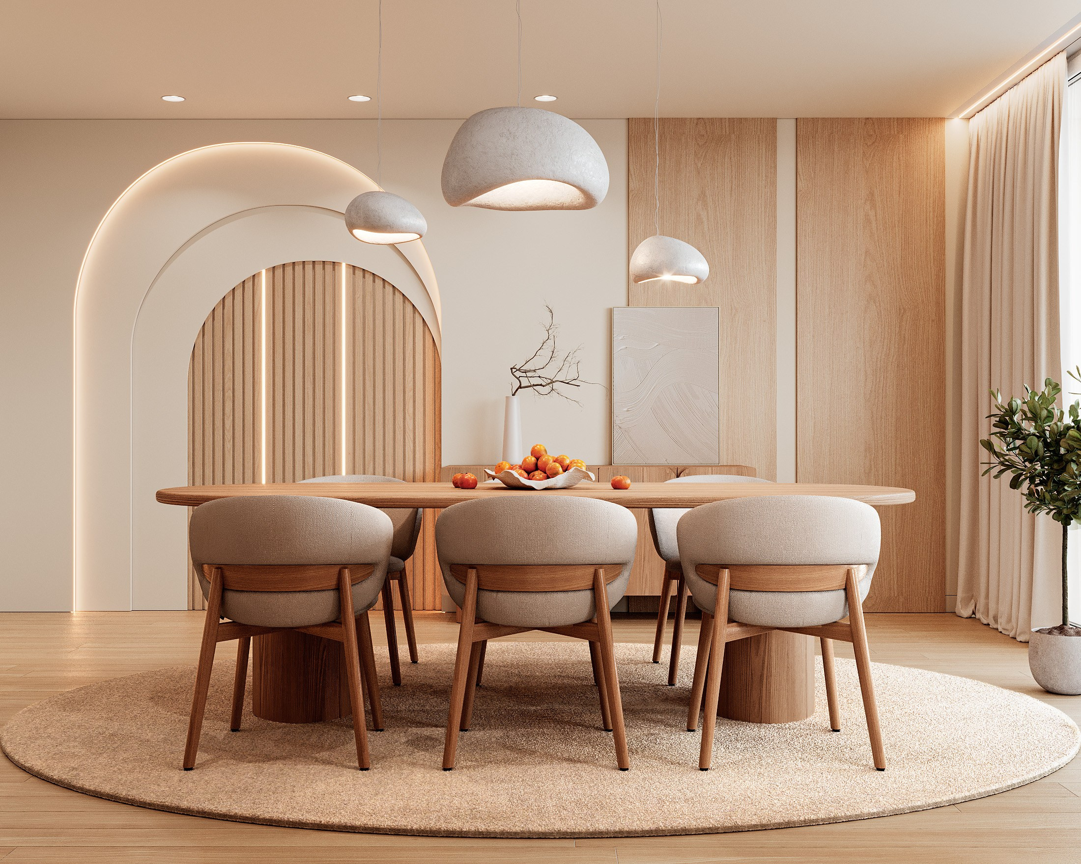 Квартира в Барселоне. Студия 3D визуализации