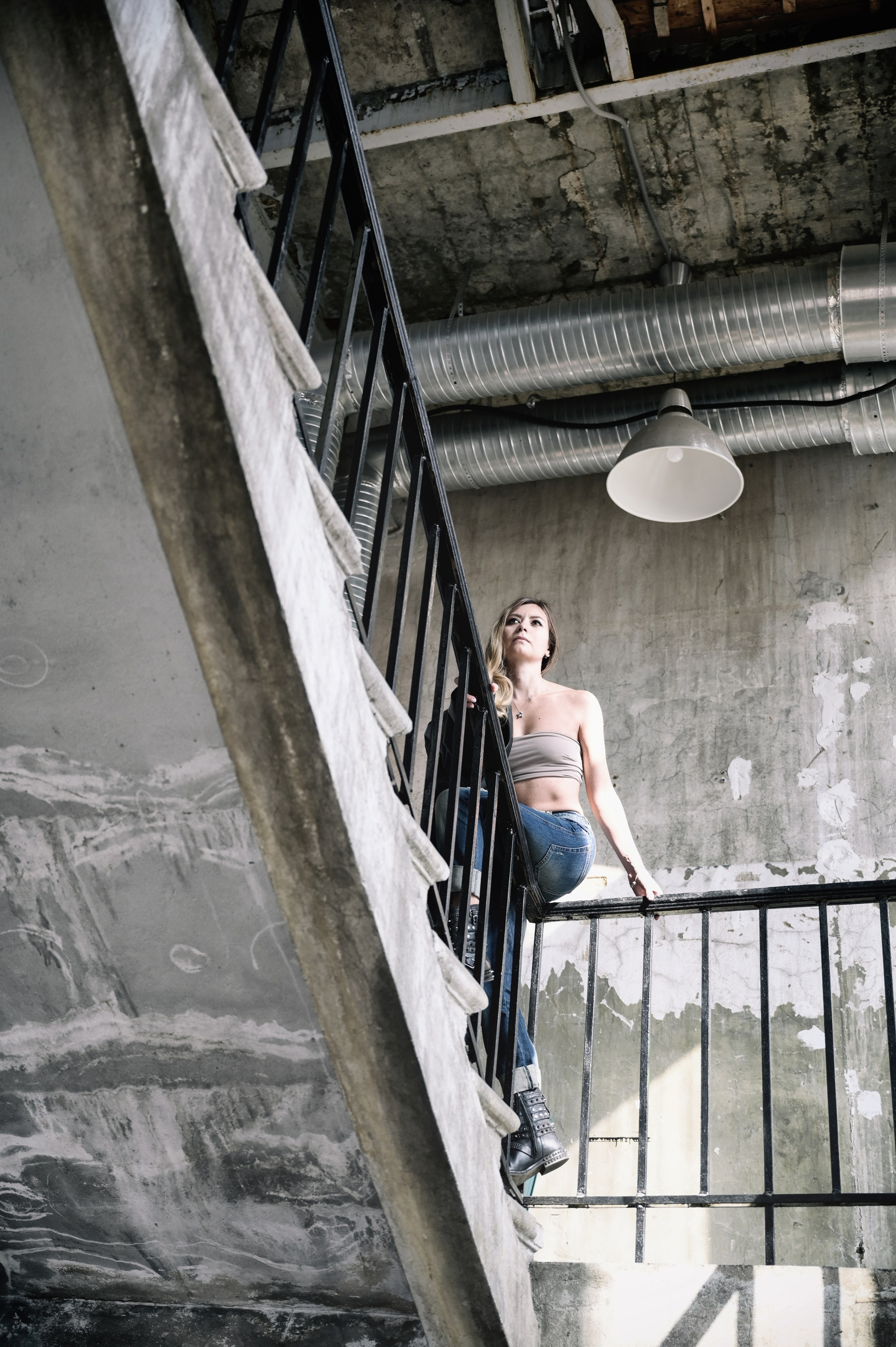 Съёмки в стиле андерграунд. Фотограф в Москве Ольга Черникова