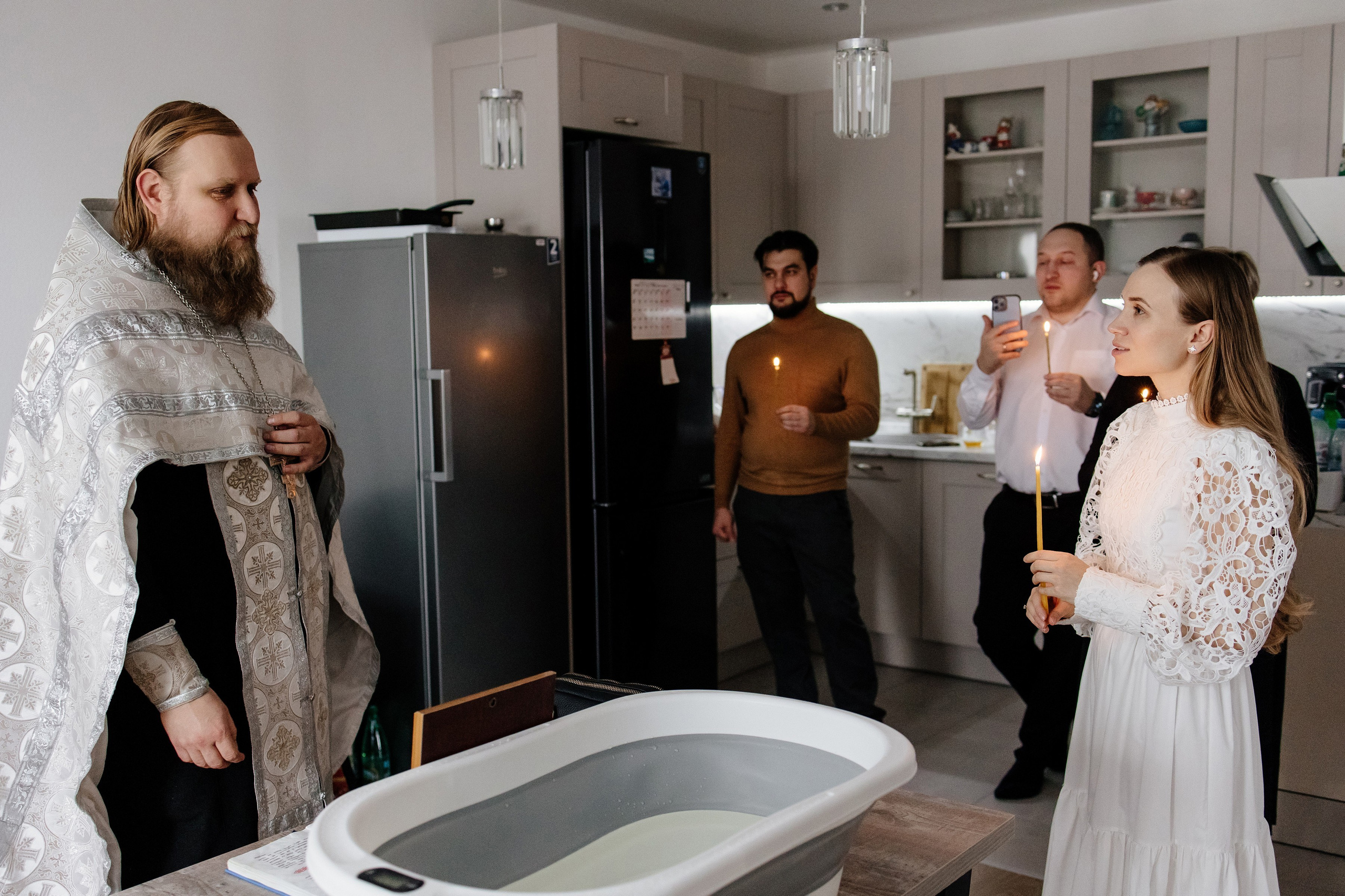 Крещение Стефании. Свадебный и семейный фотограф Екатерина Иванова