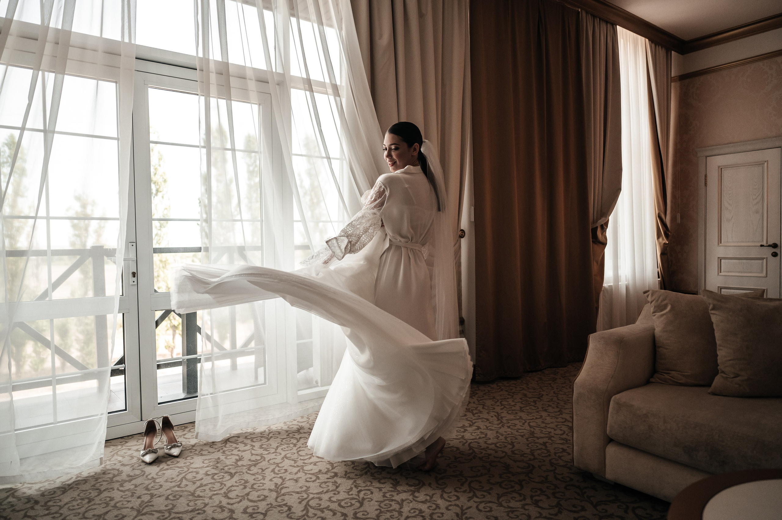 Максим и Наталья. Сборы, прогулка. Фотограф Екатерина Бочарникова