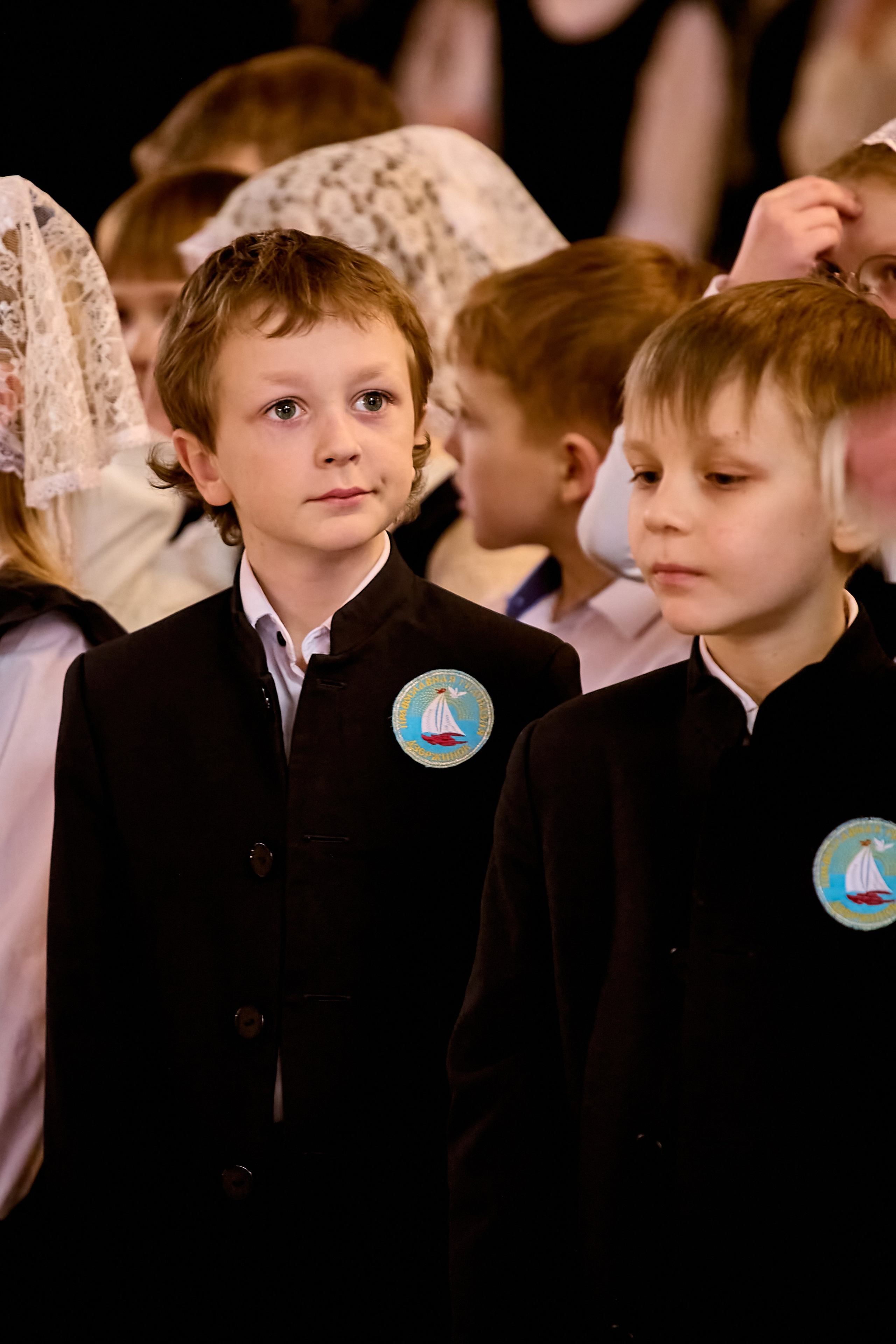 Детский портрет православная Гимназия Серафима Саровского г. Дзержинск