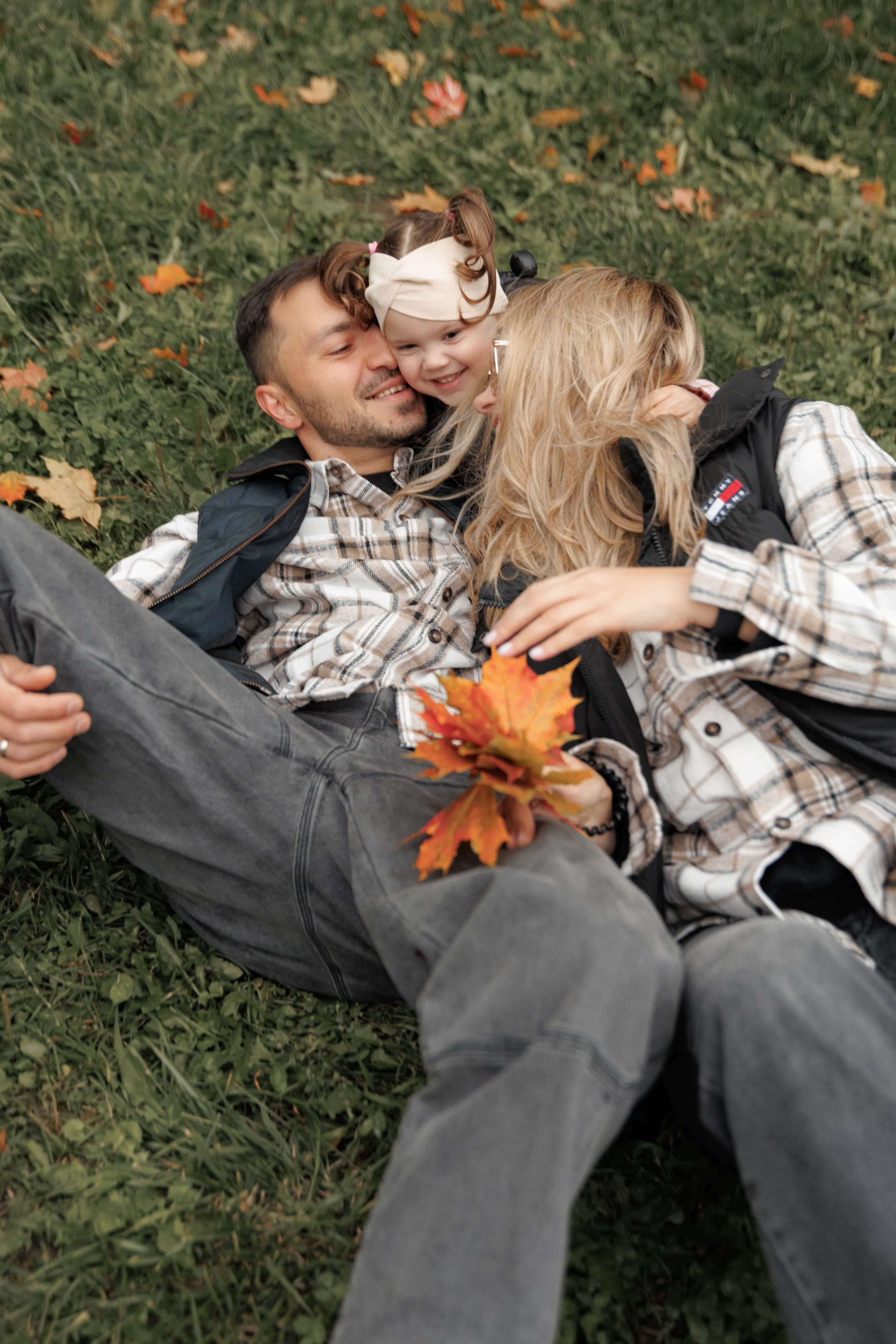 Настя, Денис и Маша