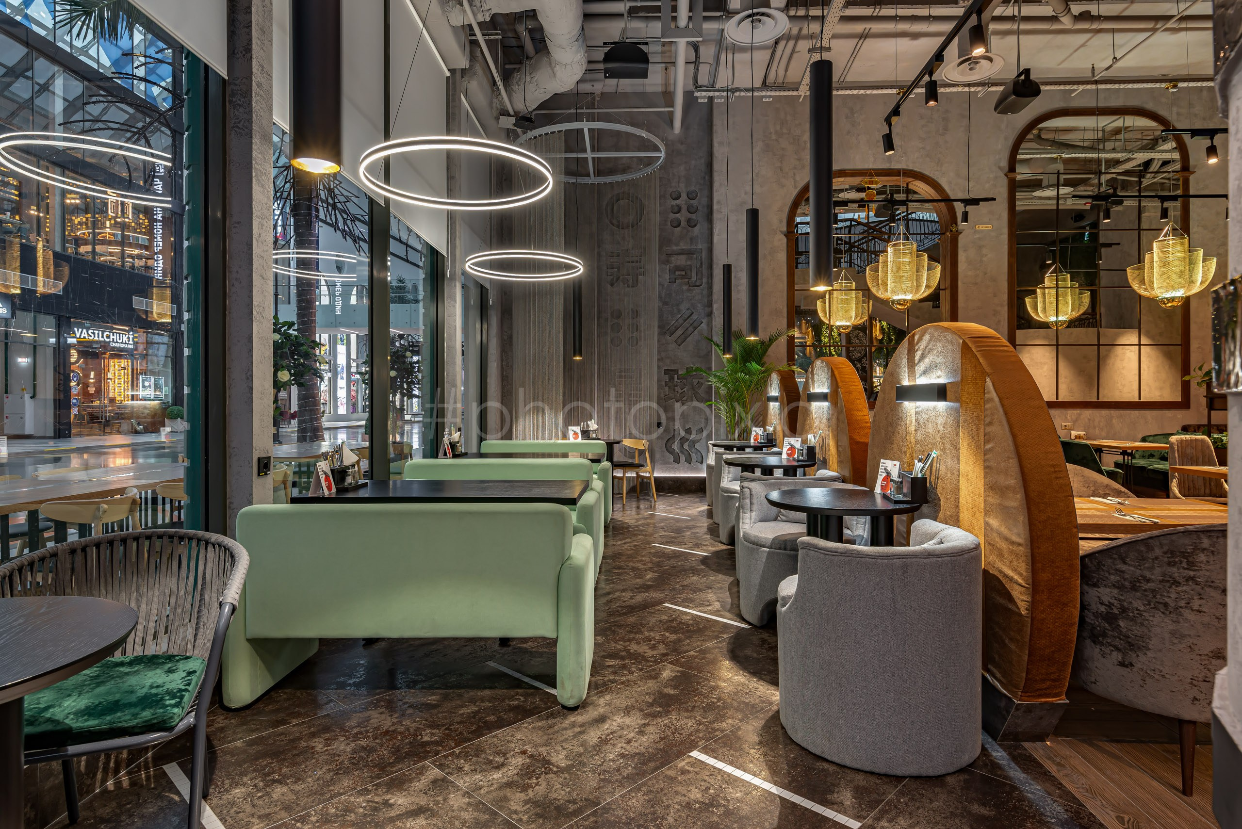 Фотосъёмка ресторанов IL Патио и Планета Суши. Интерьерная съёмка и виртуальные туры — Интерьерный фотограф Кузнецов Сергей (photopixiq)