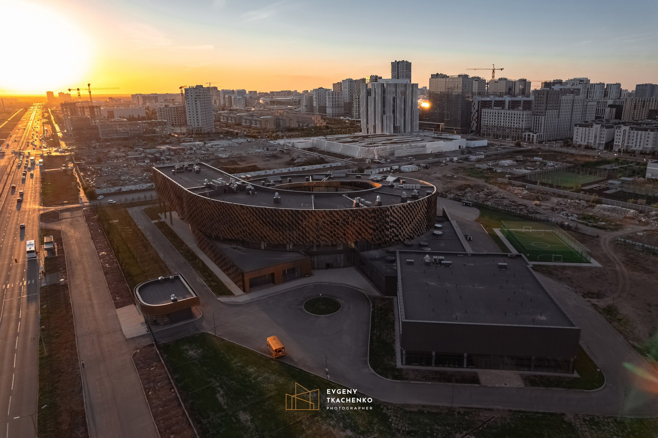 Kazakhstan International School в г. Астана. Архитектурный и интерьерный фотограф в Казахстане