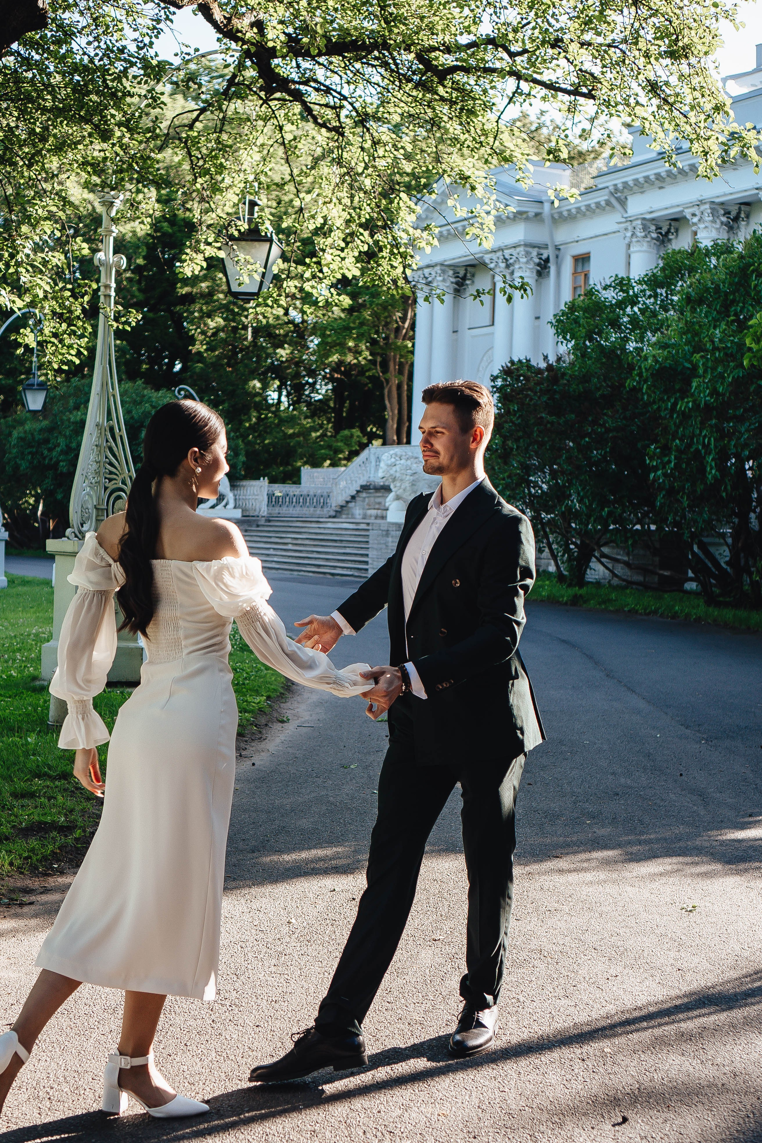 СВАДЕБНАЯ СЬЕМКА НА РАССВЕТЕ НА ЕЛАГИНОМ ОСТОРОВЕ. Профессиональный фотограф, Санкт-Петербург — Виктория Богомолова