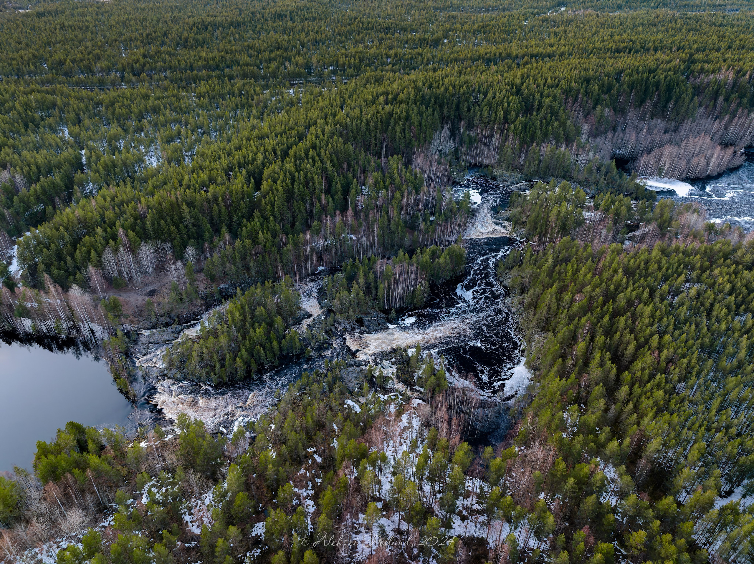 Природа Карелии. Аэросъемка. Фото и Видео в Карелии. Алексей Фрилунд