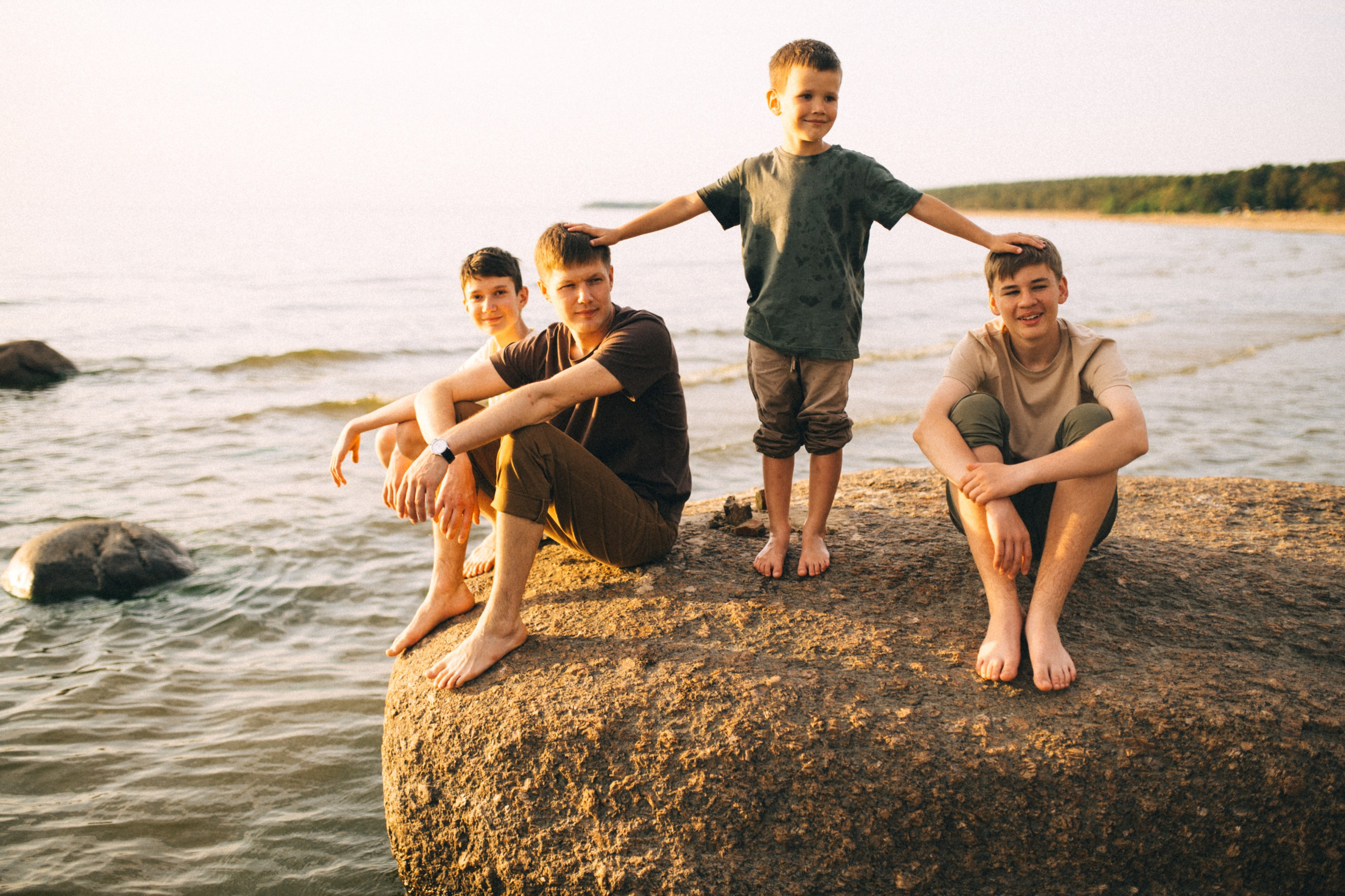 Фотосессия на заливе. Семейный и детский фотограф и видеограф в Санкт-Петербурге Веденина Юл