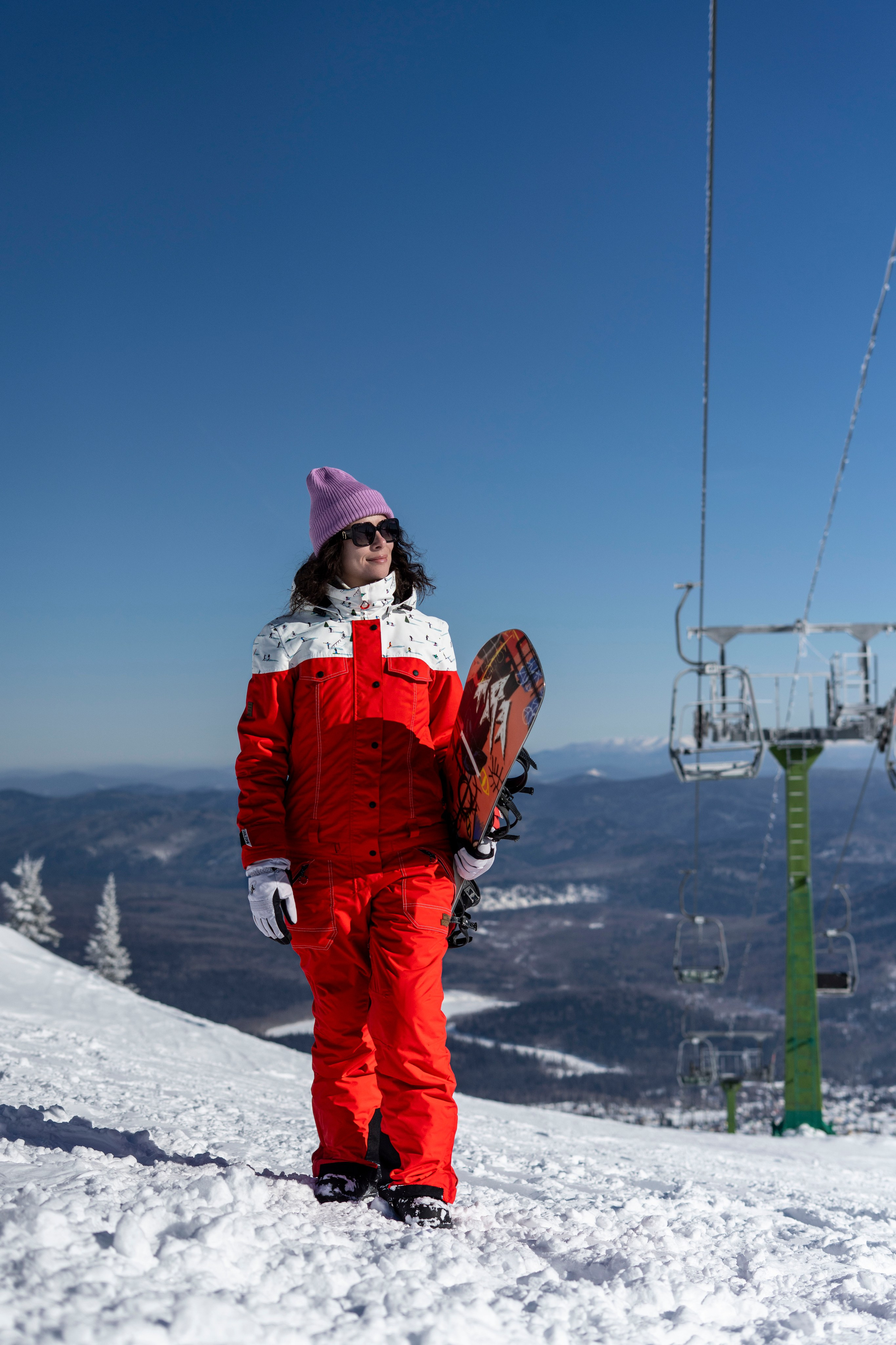 Фотосессия на вершине. Анастасия Паршукова — фотограф Шерегеш Новосибирск