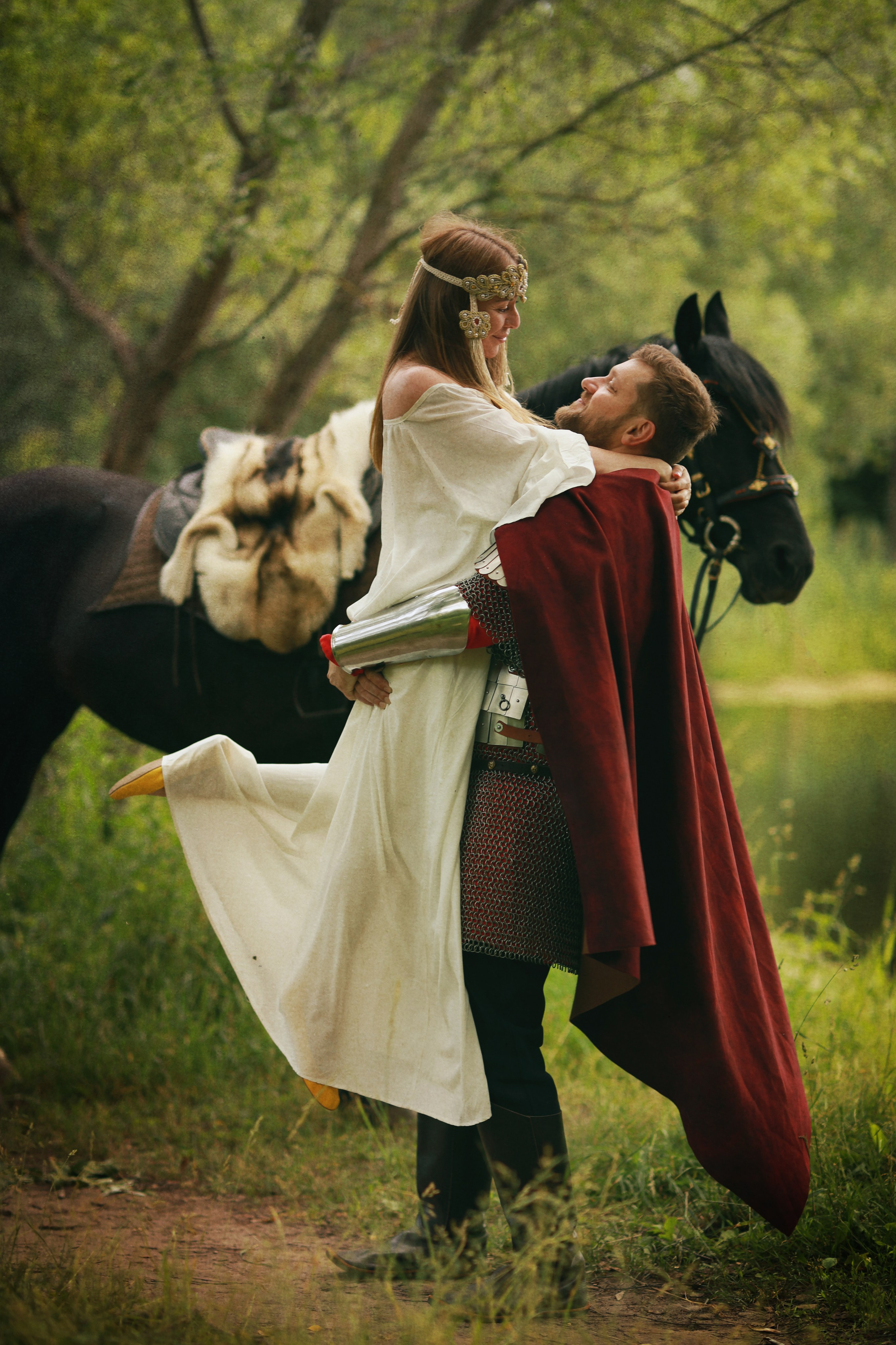 Семейная, love-story с лошадьми. Фотосессия с лошадьми