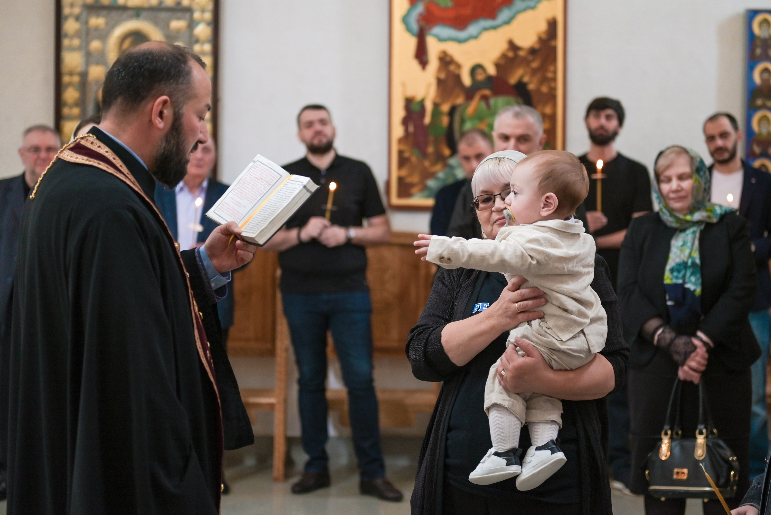 Christening Niko. Фотограф Лика Гомиашвили Тбилиси Грузия