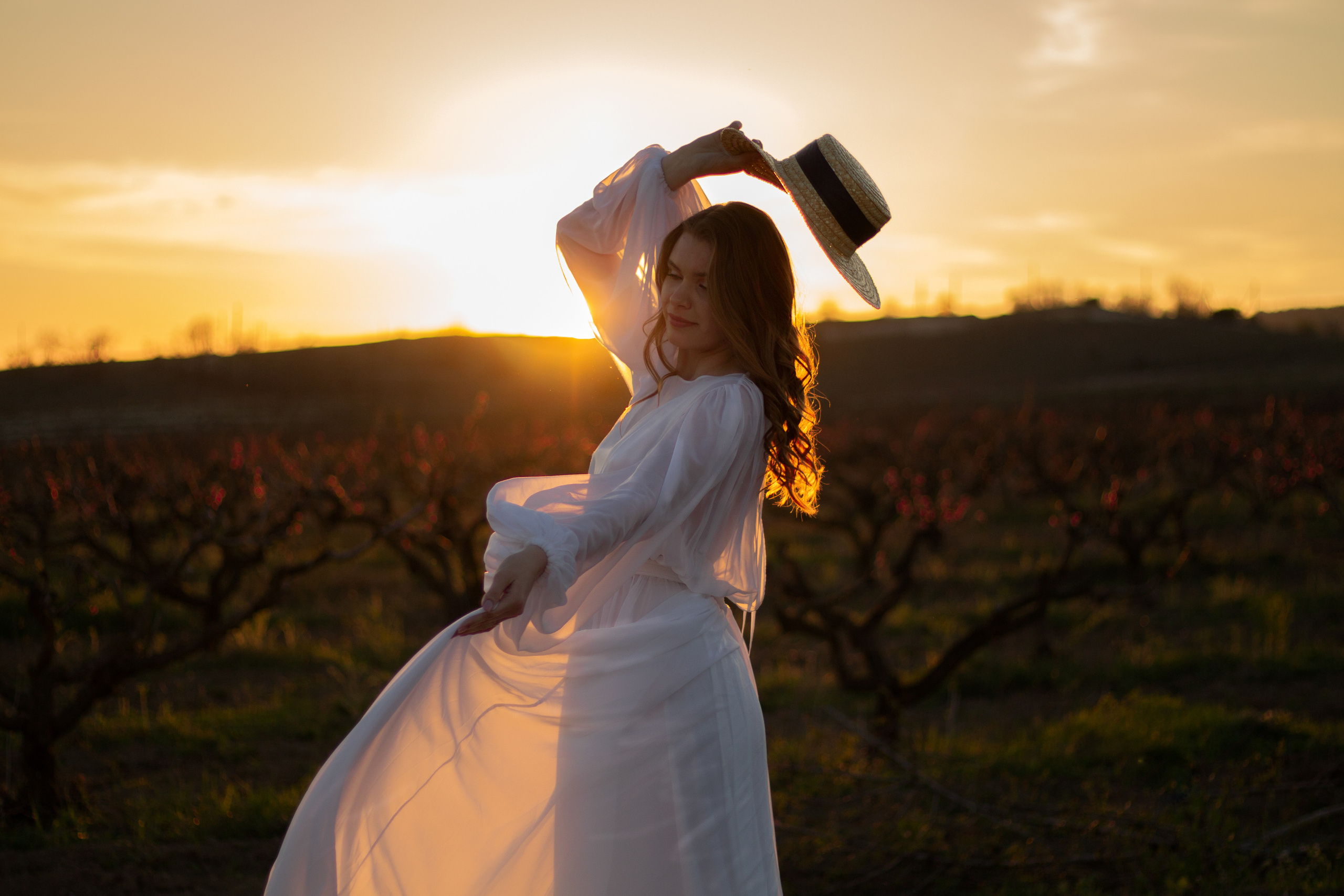 Александра, персиковые сады. Семейный и детский фотограф в г. Севастополь Екатерина Солдатова