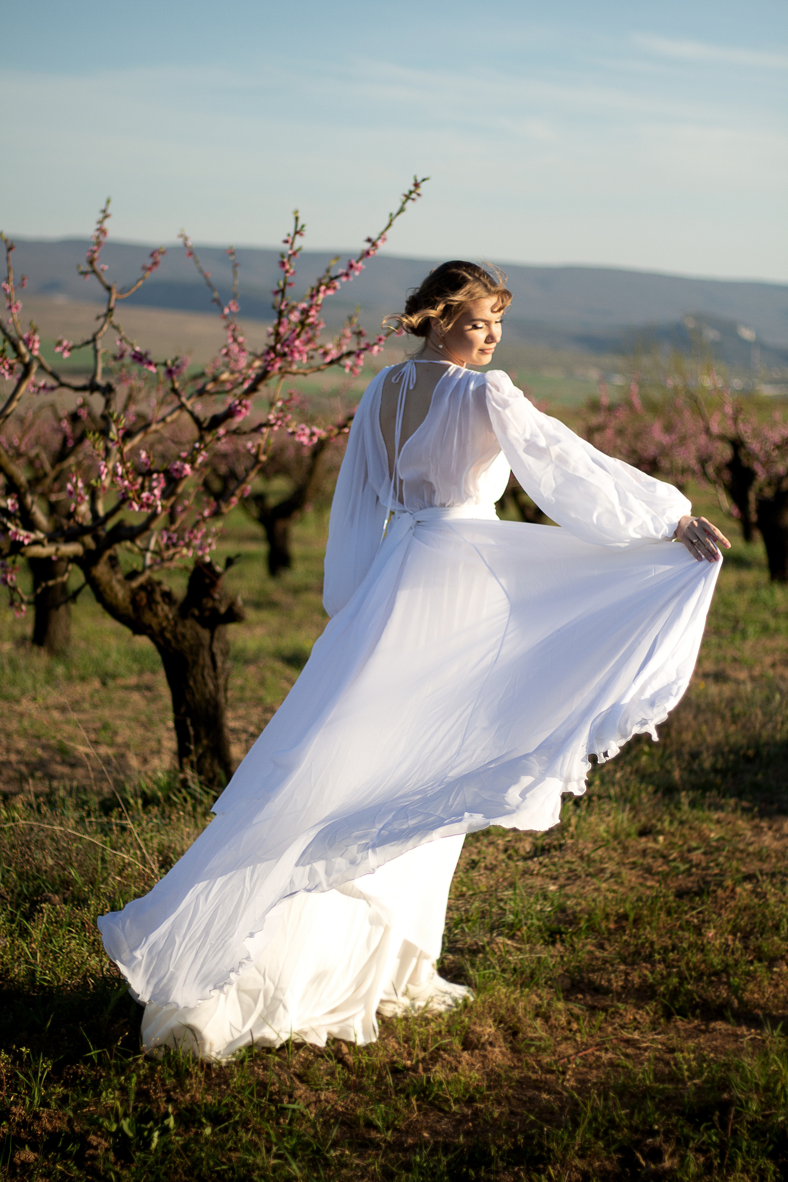 Александра, персиковые сады. Семейный и детский фотограф в г. Севастополь Екатерина Солдатова