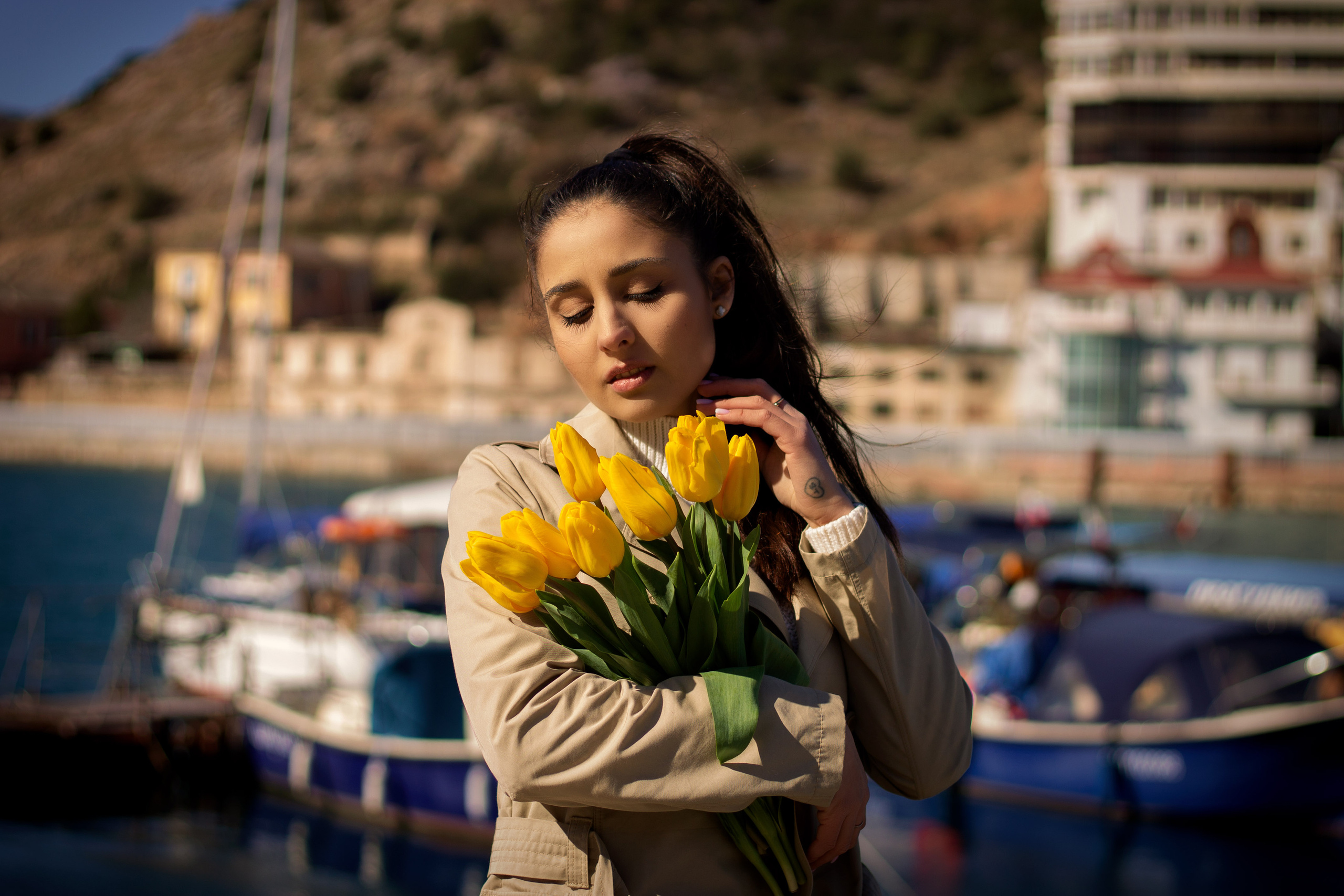 Анастасия, набережная в Балаклаве. Семейный и детский фотограф в г. Севастополь Екатерина Солдатова