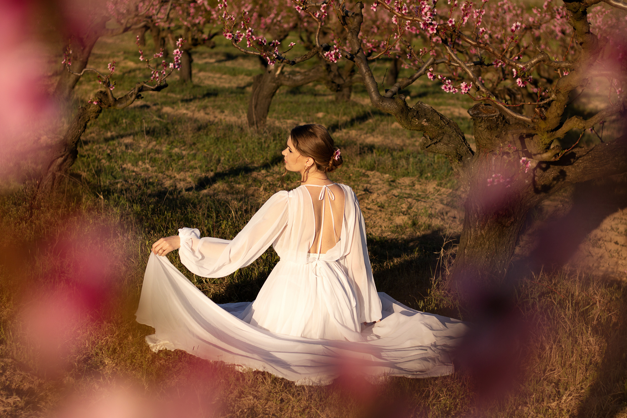 Александра, персиковые сады. Семейный и детский фотограф в г. Севастополь Екатерина Солдатова