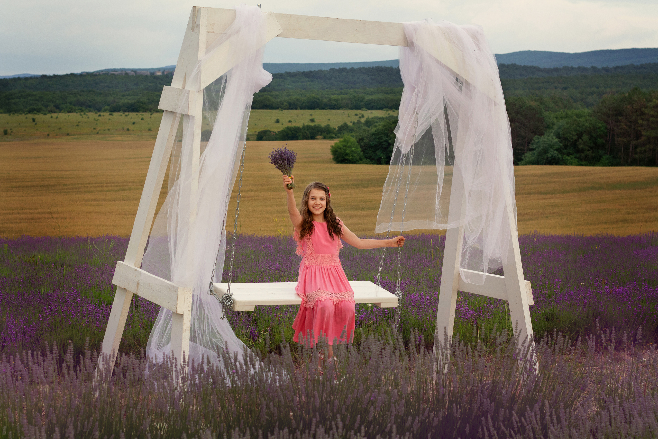 Маргаритка, лавандовая история. Семейный и детский фотограф в г. Севастополь Екатерина Солдатова