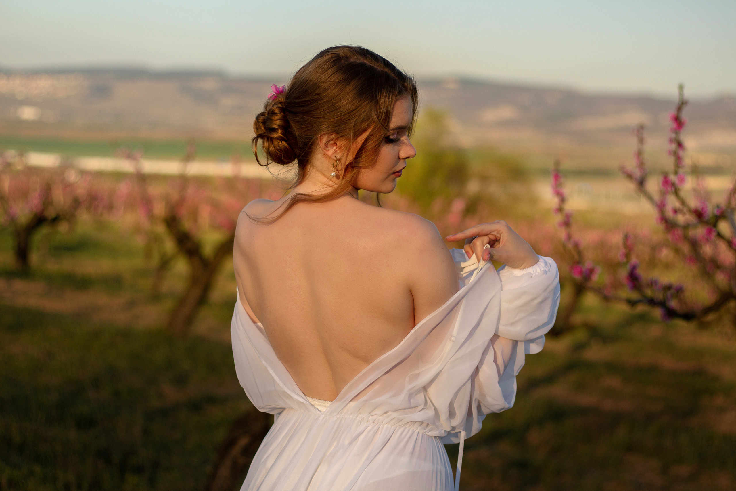 Александра, персиковые сады. Семейный и детский фотограф в г. Севастополь Екатерина Солдатова