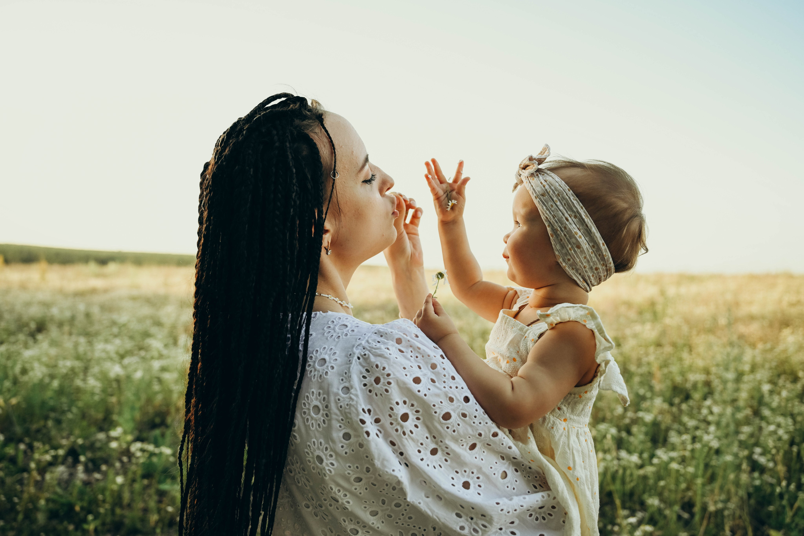 Ромашковое поле. Семейный фотограф в Москве Люберцах Ирина Вронская