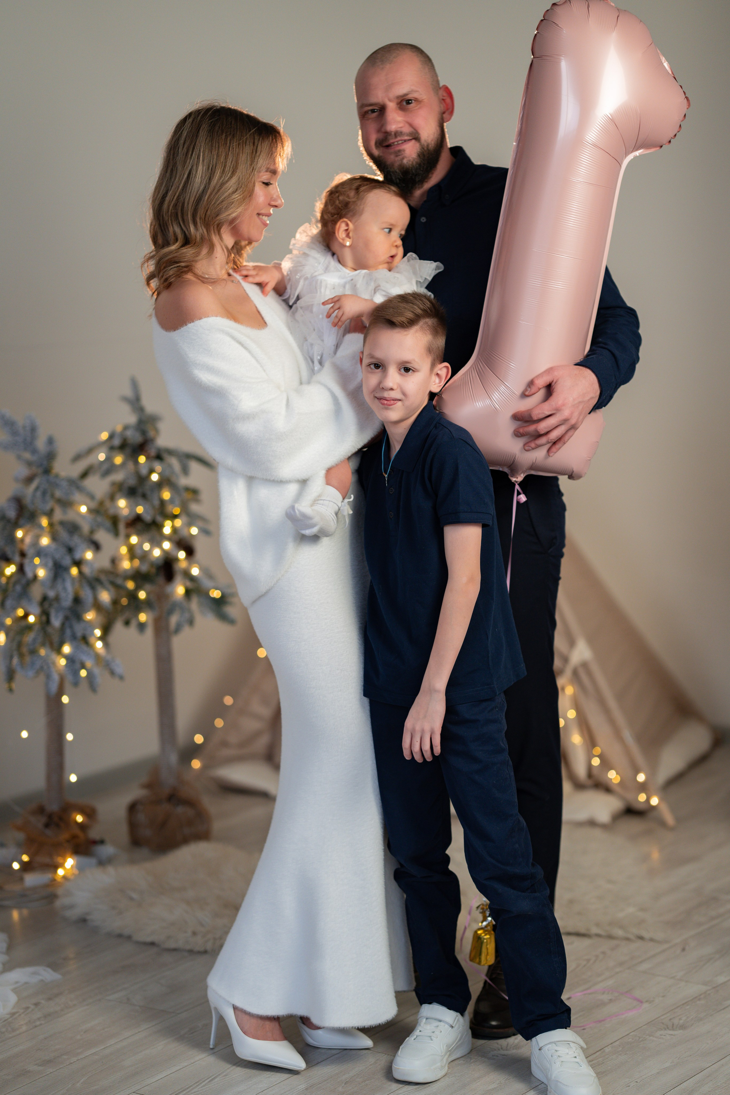 Годик прекрасной малышки Марики. Семейный и портретный фотограф в Санкт-Петербурге Татьяна Гримоть