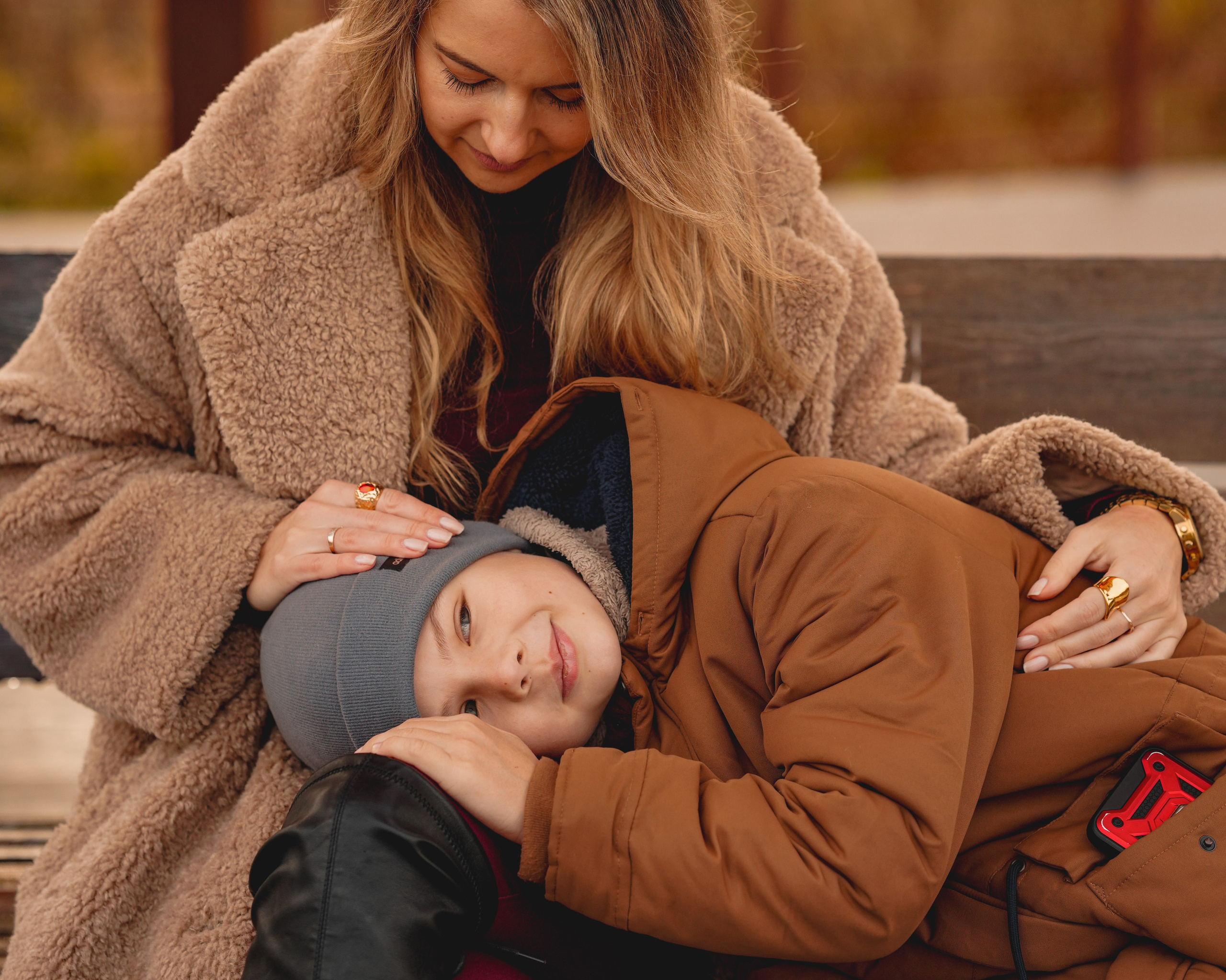 Осенняя история одной прекрасной мамы сыновей. Семейный и портретный фотограф в Санкт-Петербурге Татьяна Гримоть