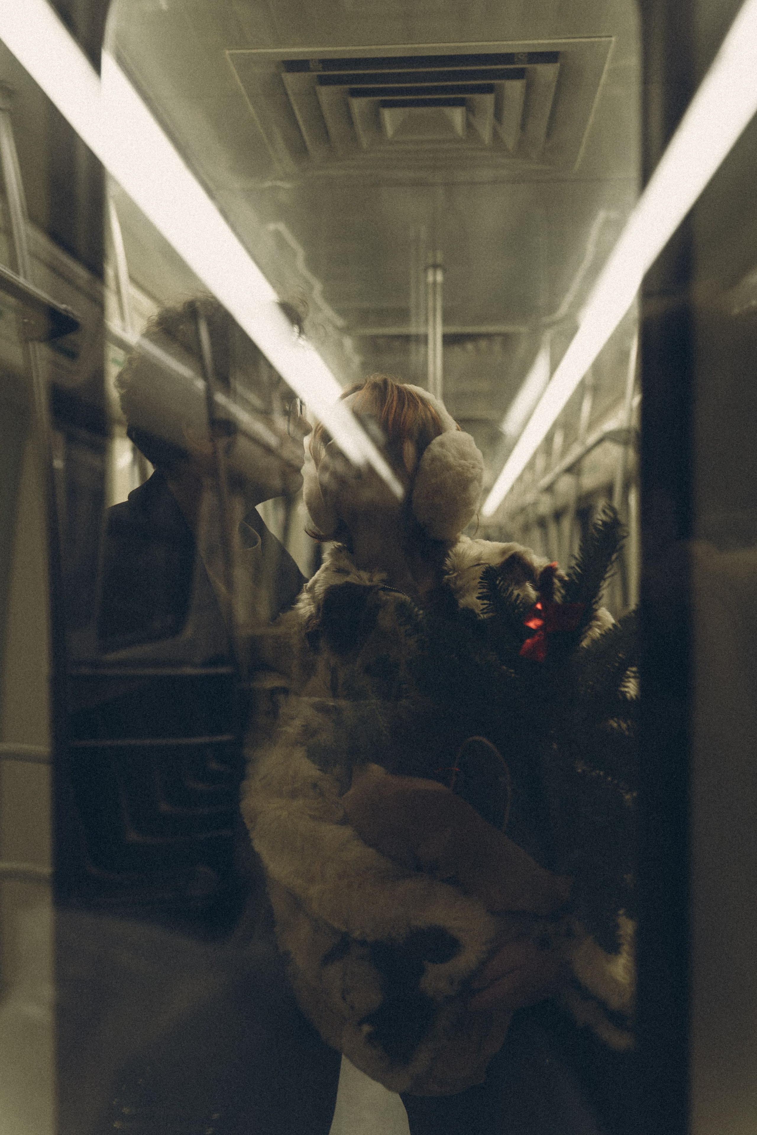 НОВОГОДНЯЯ ФОТОСЕСИИЯ ПАРЫ В МЕТРО ЛЮБОВЬ. Профессиональный фотограф, Санкт-Петербург — Виктория Богомолова