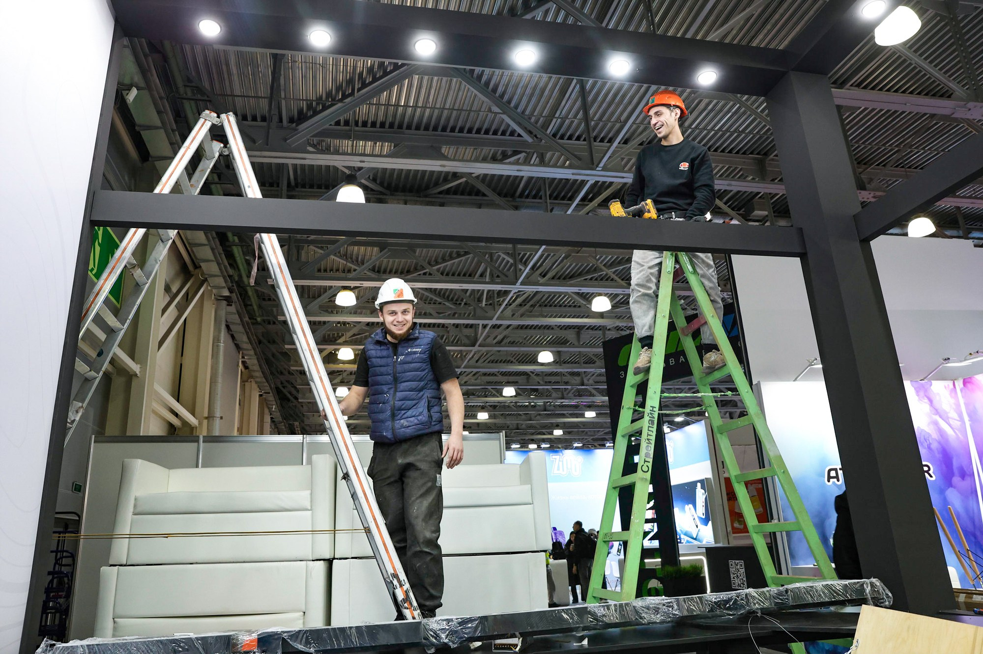 Застройка Vape Club Show. Фотограф Дарья Попова