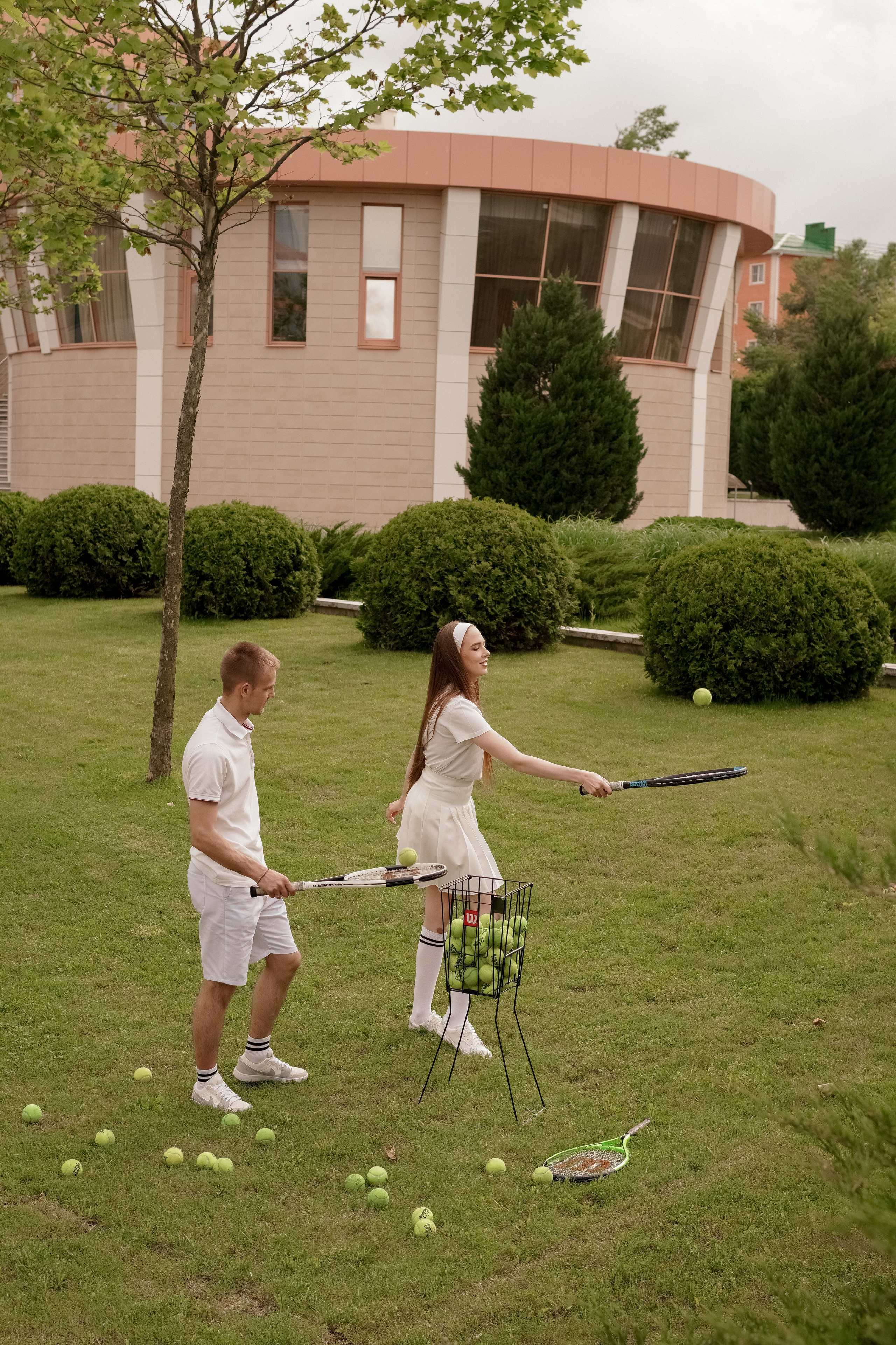 Теннис с семьей. Свадебный и семейный фотограф Афанасьева Анна в Кисловодске