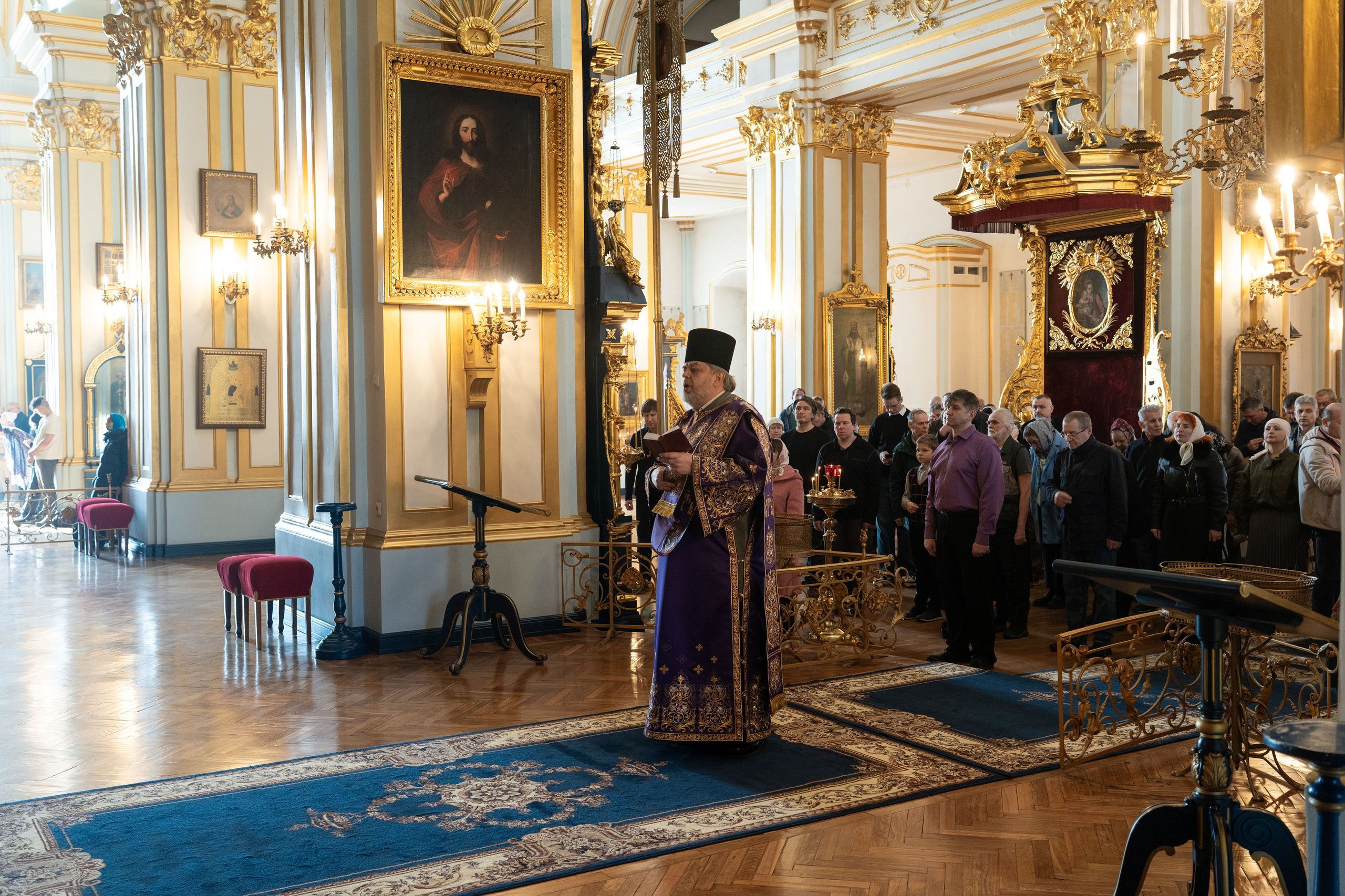 Неделя 5-я Великого поста, прп. Марии Египетской. Прп. Алексия, человека Божия. НИКОЛО-БОГОЯВЛЕНСКИЙ МОРСКОЙ СОБОР