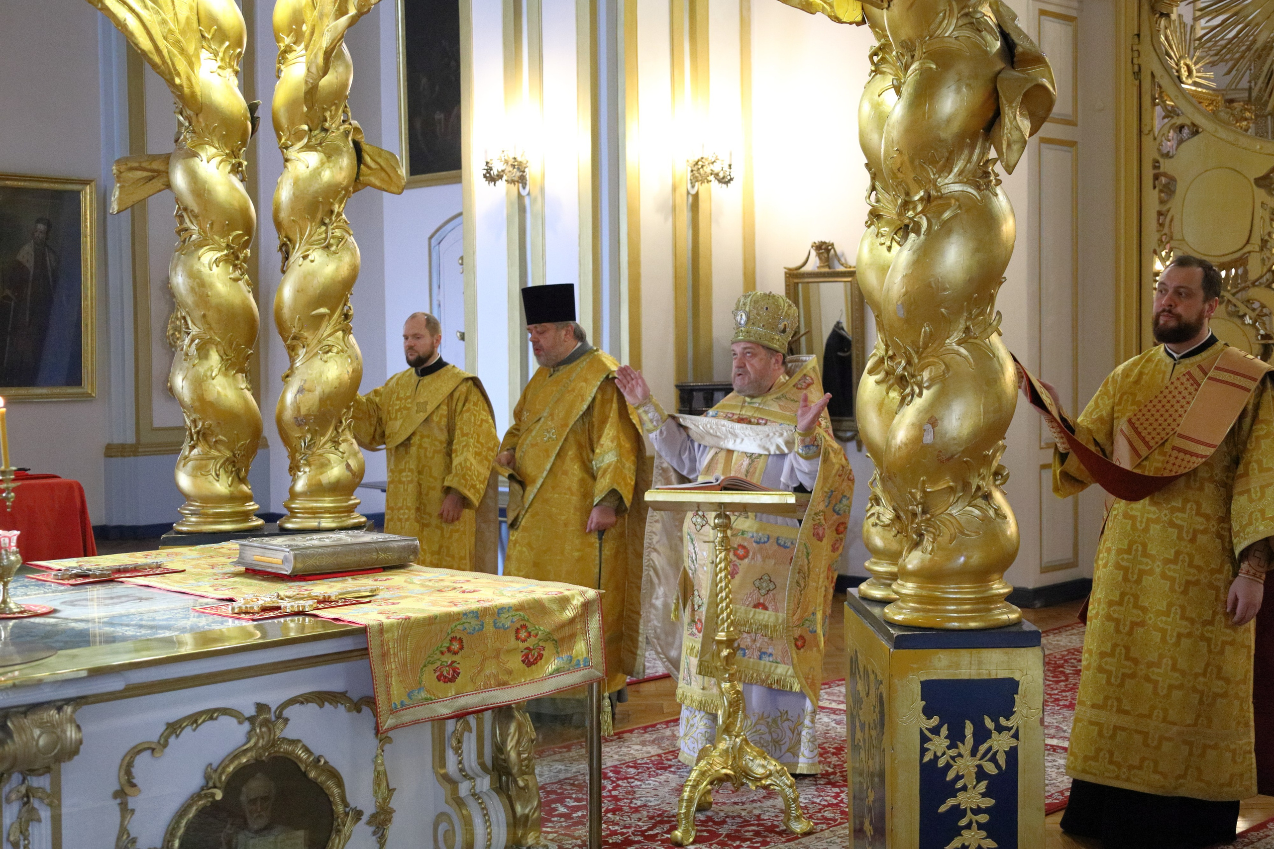 ПАМЯТЬ СВЯТЫХ ОТЦОВ VII ВСЕЛЕНСКОГО СОБОРА. НИКОЛО-БОГОЯВЛЕНСКИЙ МОРСКОЙ СОБОР