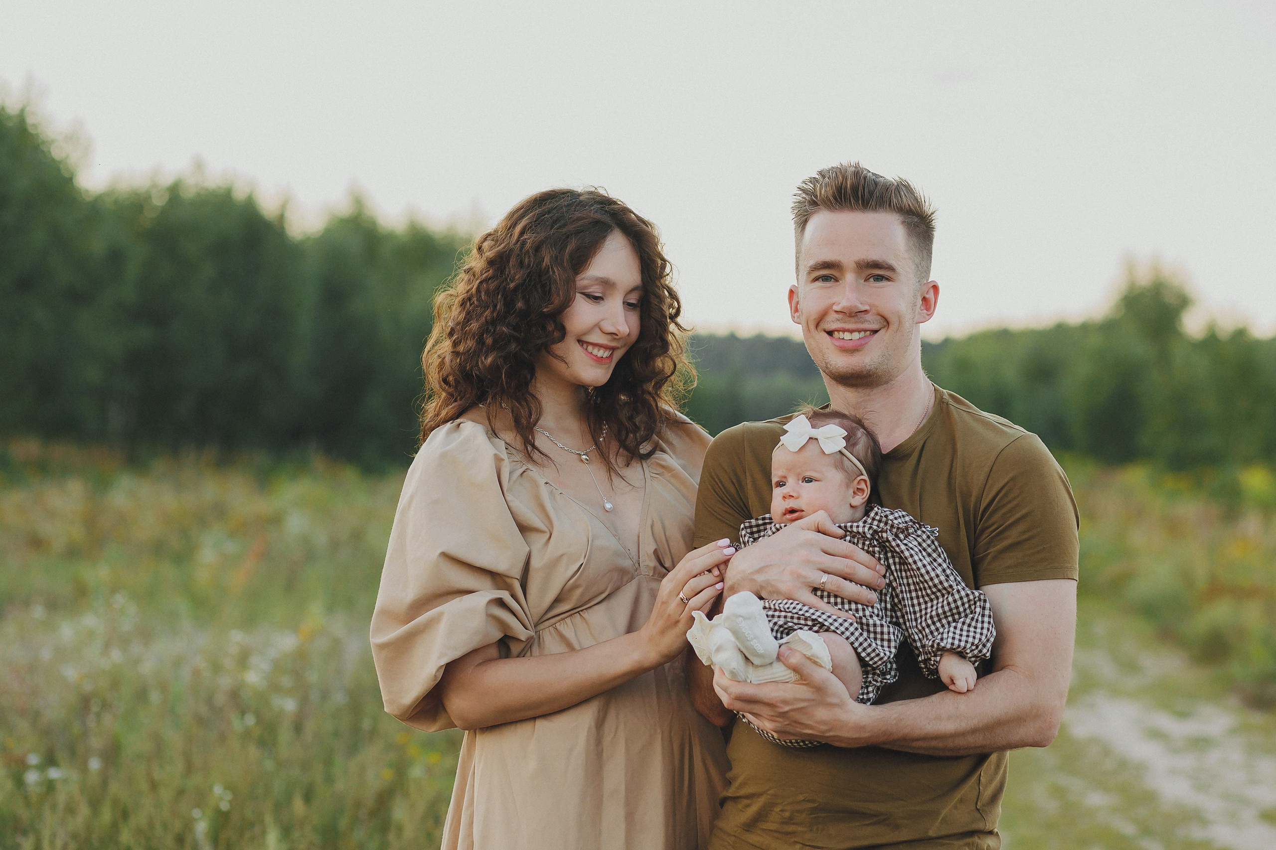 Фотосессия на природе с малышкой. Фотограф в Москве и Люберцах Анна Ушакова