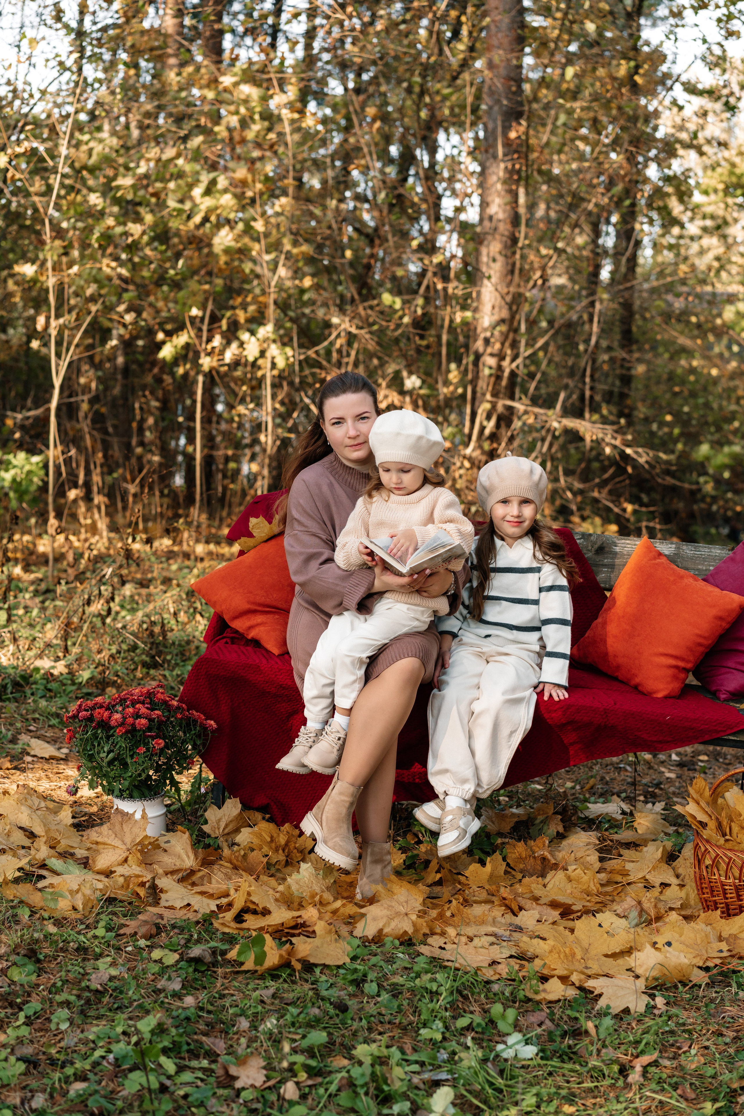 Осенняя фотосессия. Семейный фотограф Одинцово Москва Наталия Черенкова