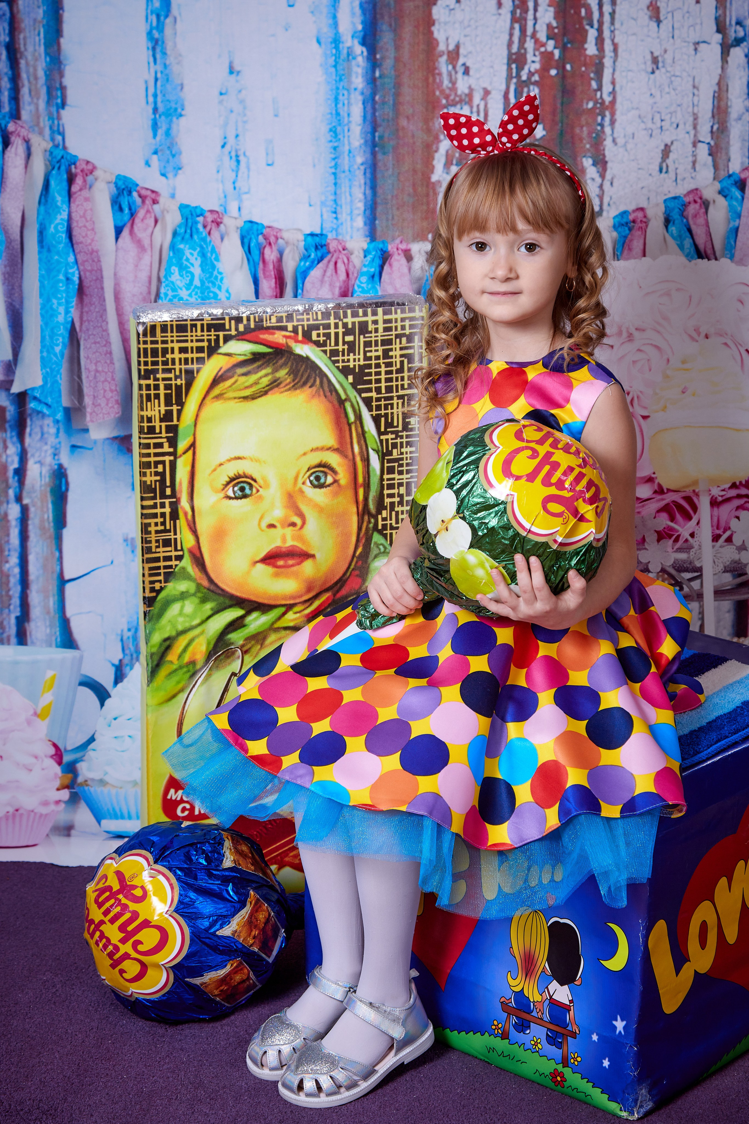 Чупа-чупс. Детская выездная фотостудия