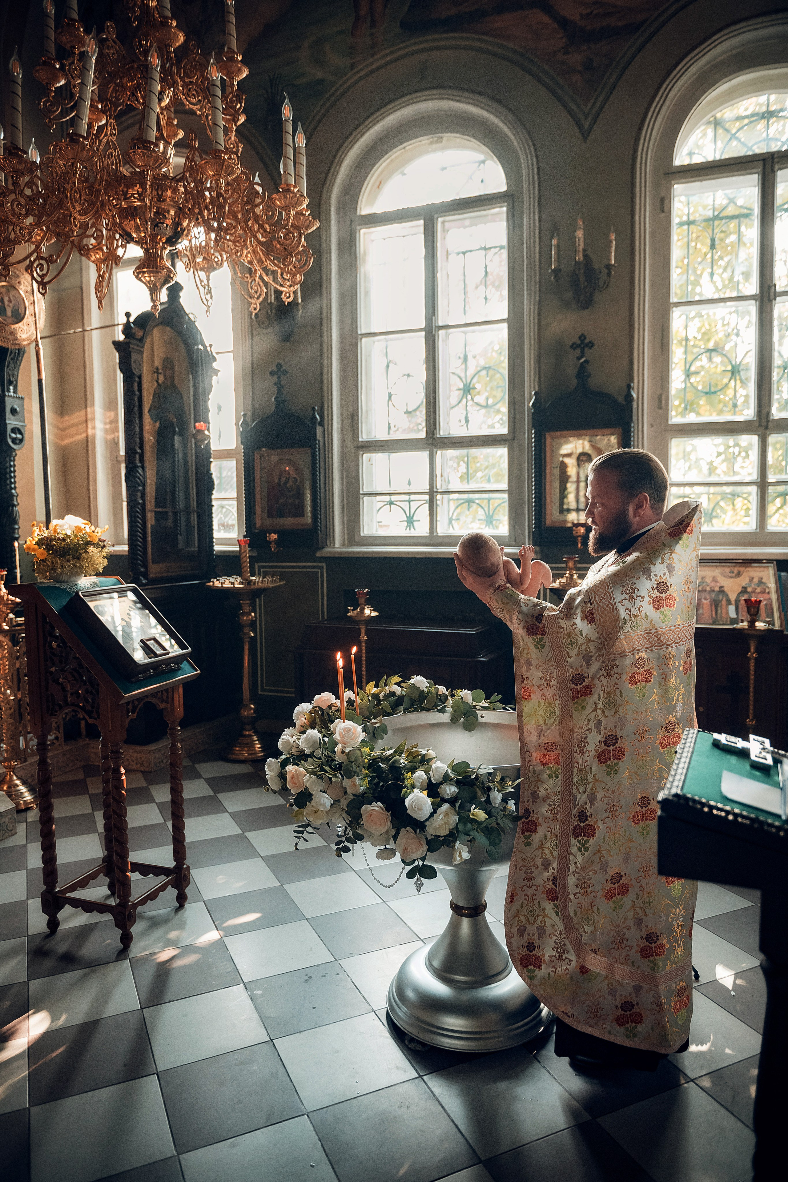 Крещение Полины. Свадебный, семейный и детский фотограф в Москве и области